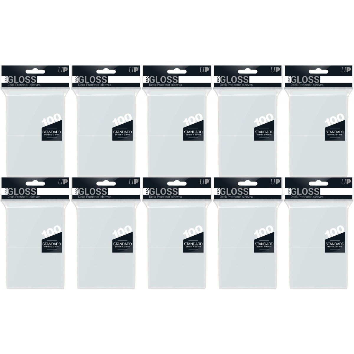 Ultra Pro - Card Sleeves - Standard - Clear - Transparent (1000)