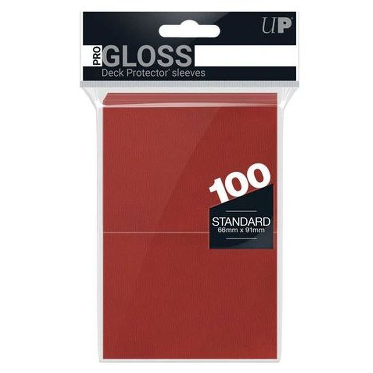 Ultra Pro - Card Sleeves - Standard - Red / Red (100)