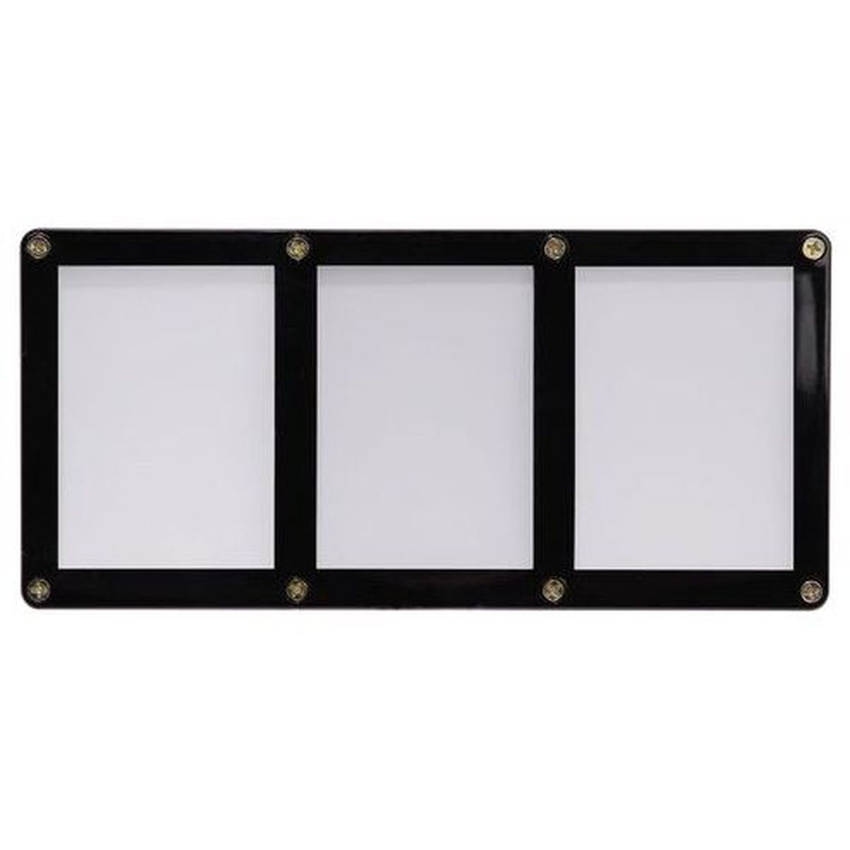 Ultra Pro - Screwdown Rigid Card Protector - Black Screw Frame - 3 Cards