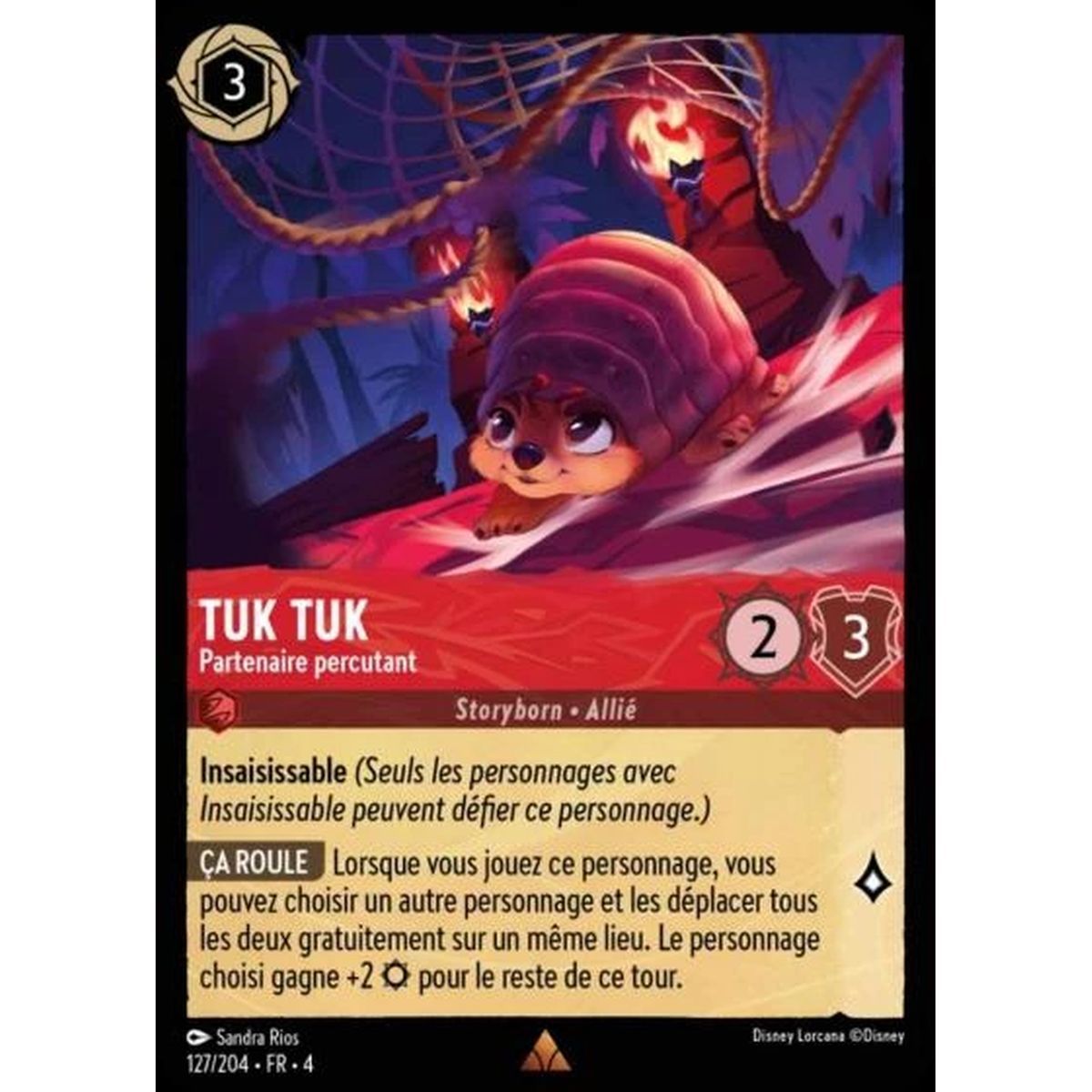 Tuk Tuk, Impactful Partner - 127/204 - URR - The Return of Ursula - Rare - French