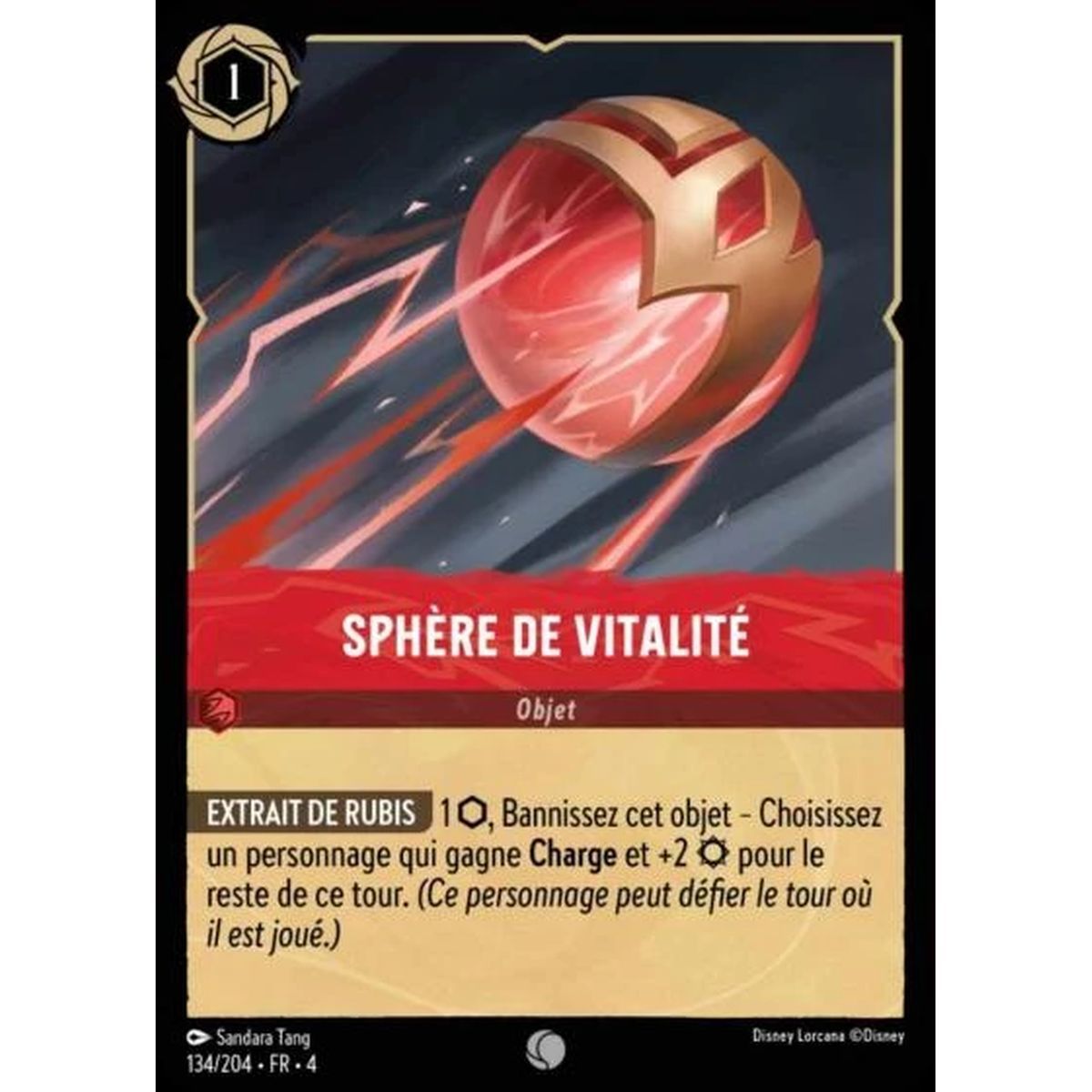 Item Sphere of vitality - 134/204 - URR - The Return of Ursula - Commune - French