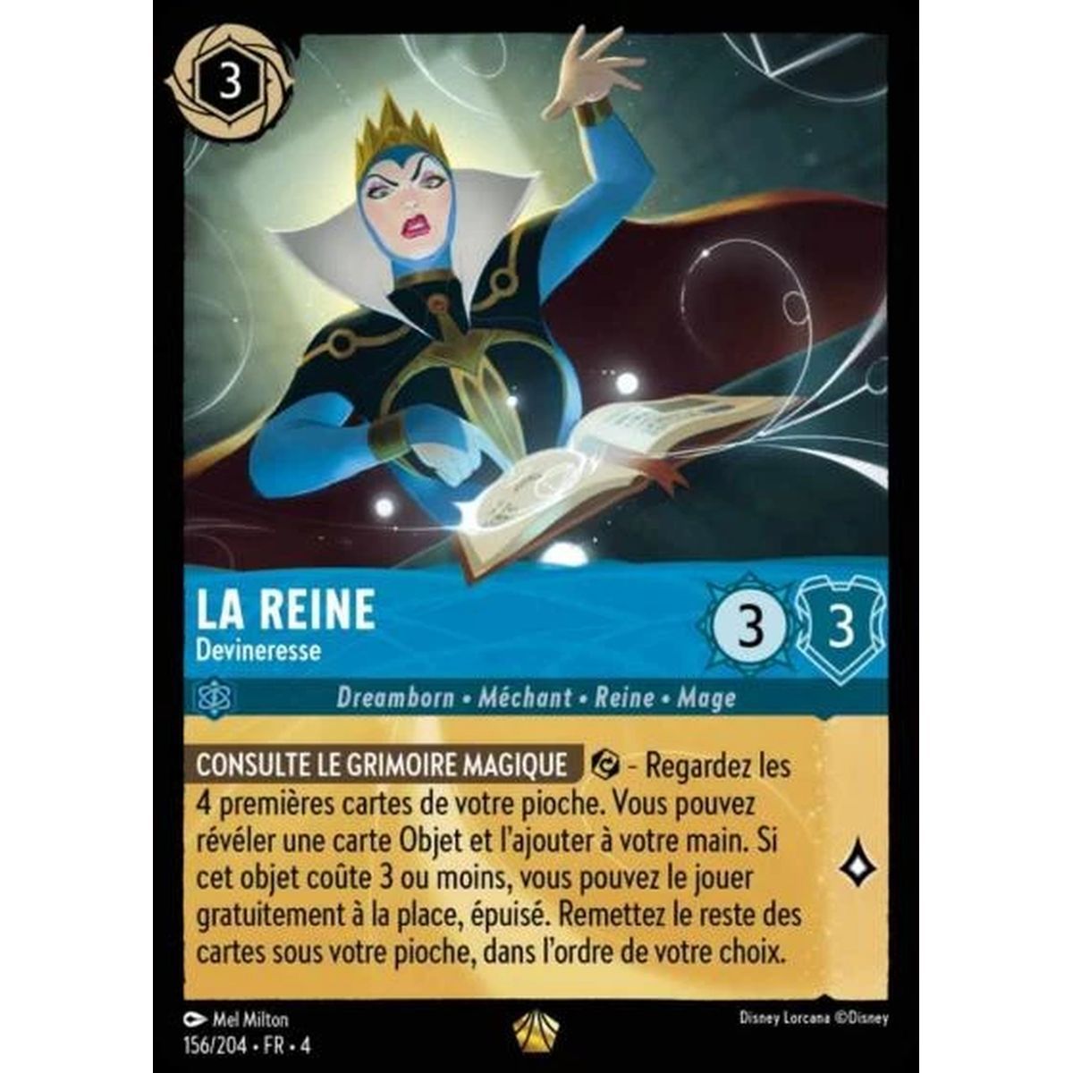 Item The Queen, Diviner - 156/204 - URR - The Return of Ursula - Legendary - French