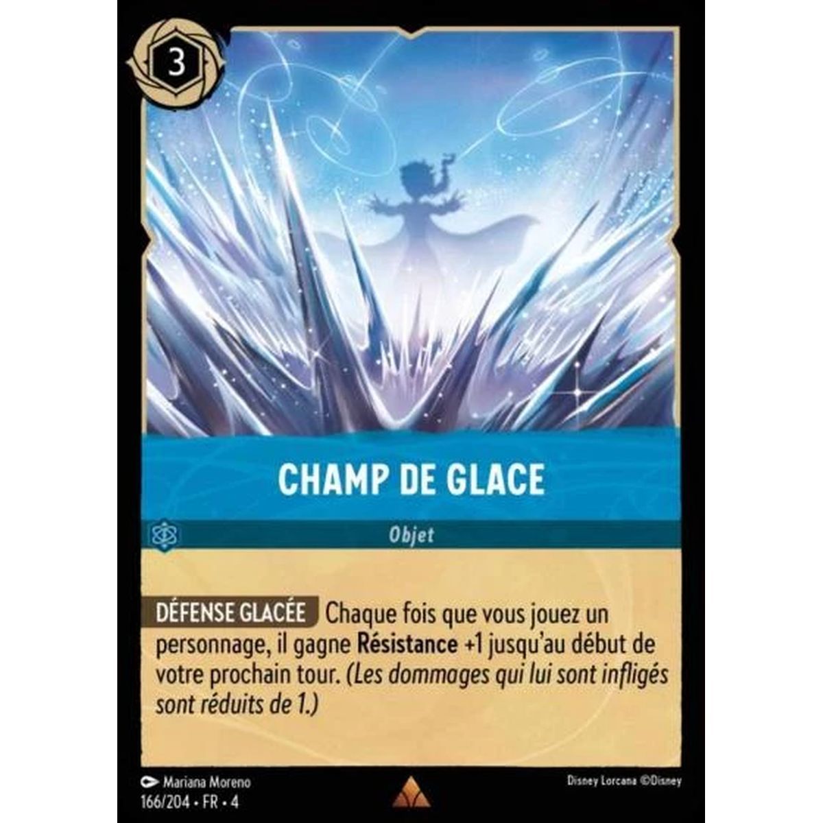 Ice Field - 166/204 - URR - The Return of Ursula - Rare - French