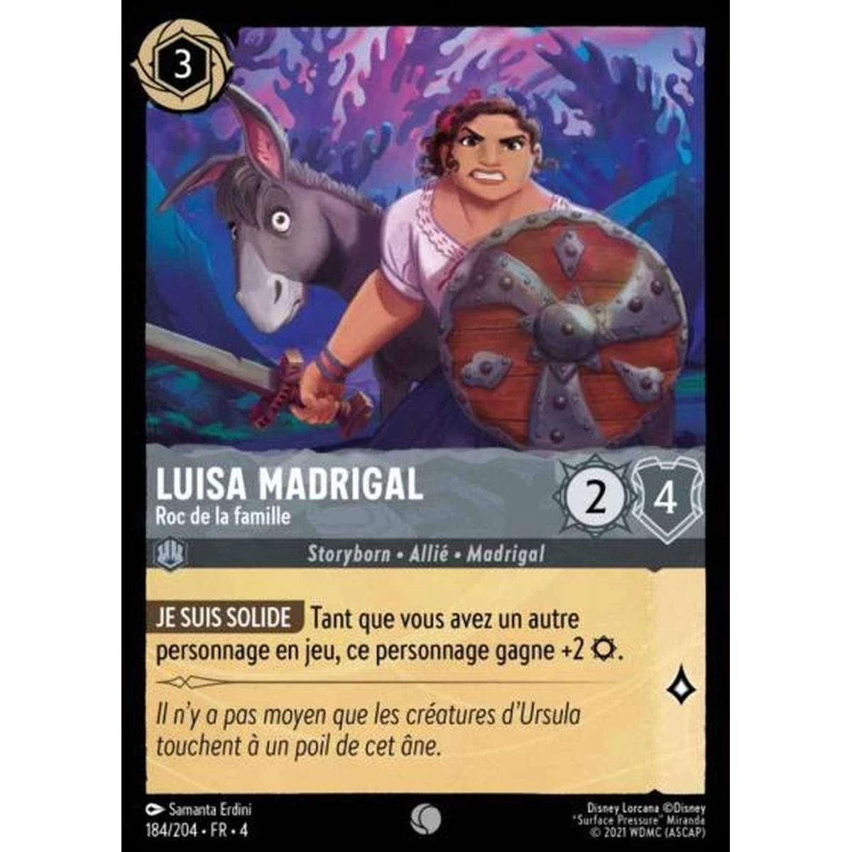 Luisa Madrigal, Roc of the family - 184/204 - URR - The Return of Ursula - Brilliant - Premium - French