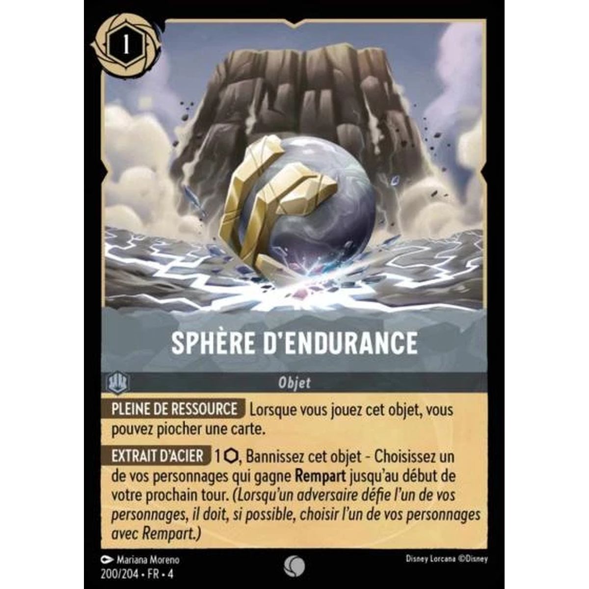 Item Endurance Sphere - 200/204 - URR - The Return of Ursula - Commune - French