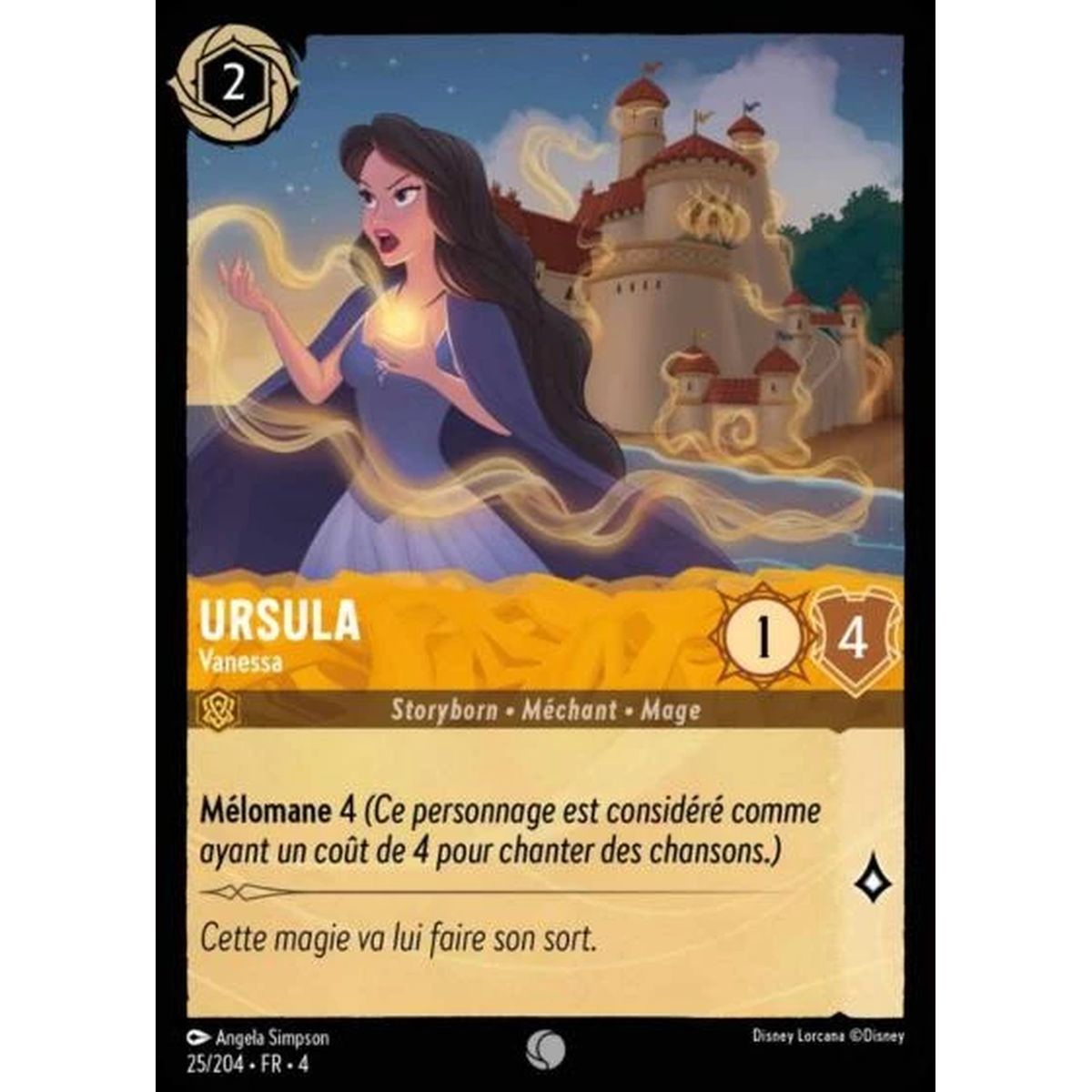 Item Ursula, Vanessa - 25/204 - URR - The Return of Ursula - Brilliant - Premium - French