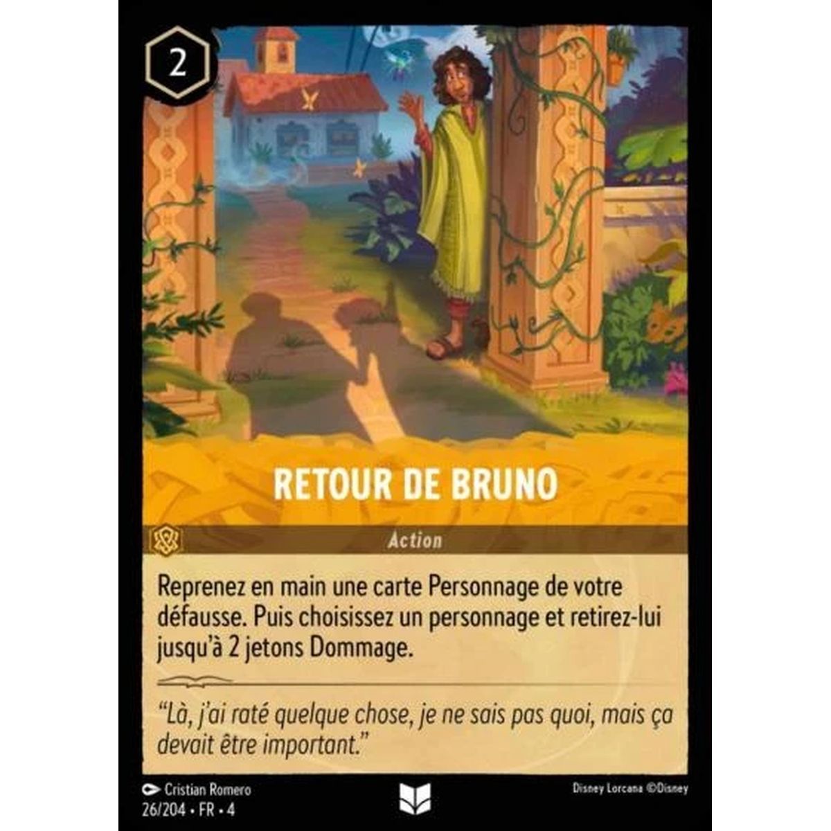 Return of Bruno - 26/204 - URR - The Return of Ursula - Uncommon - French