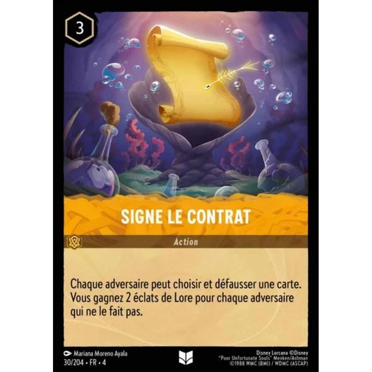 Item Sign the contract - 30/204 - URR - The Return of Ursula - Uncommon - French