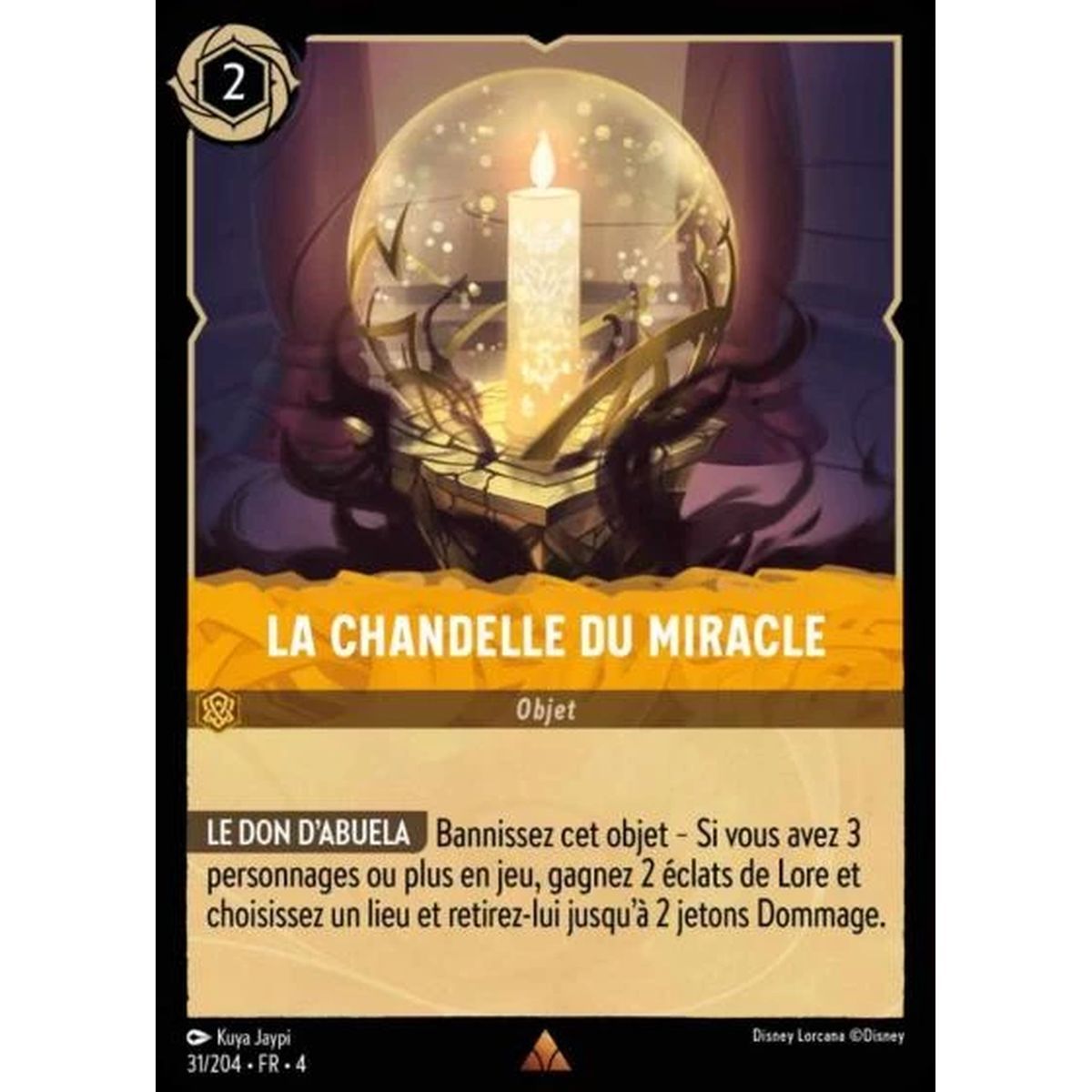 Item The miracle candle - 31/204 - URR - The Return of Ursula - Rare - French