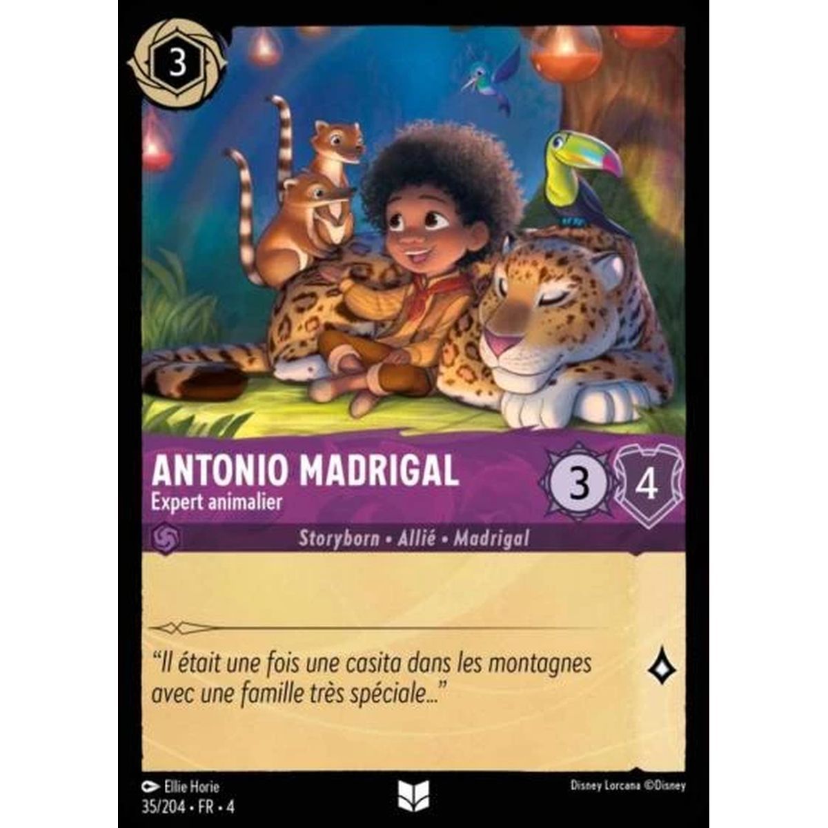 Antonio Madrigal, Animal Expert - 35/204 - URR - The Return of Ursula - Uncommon - French