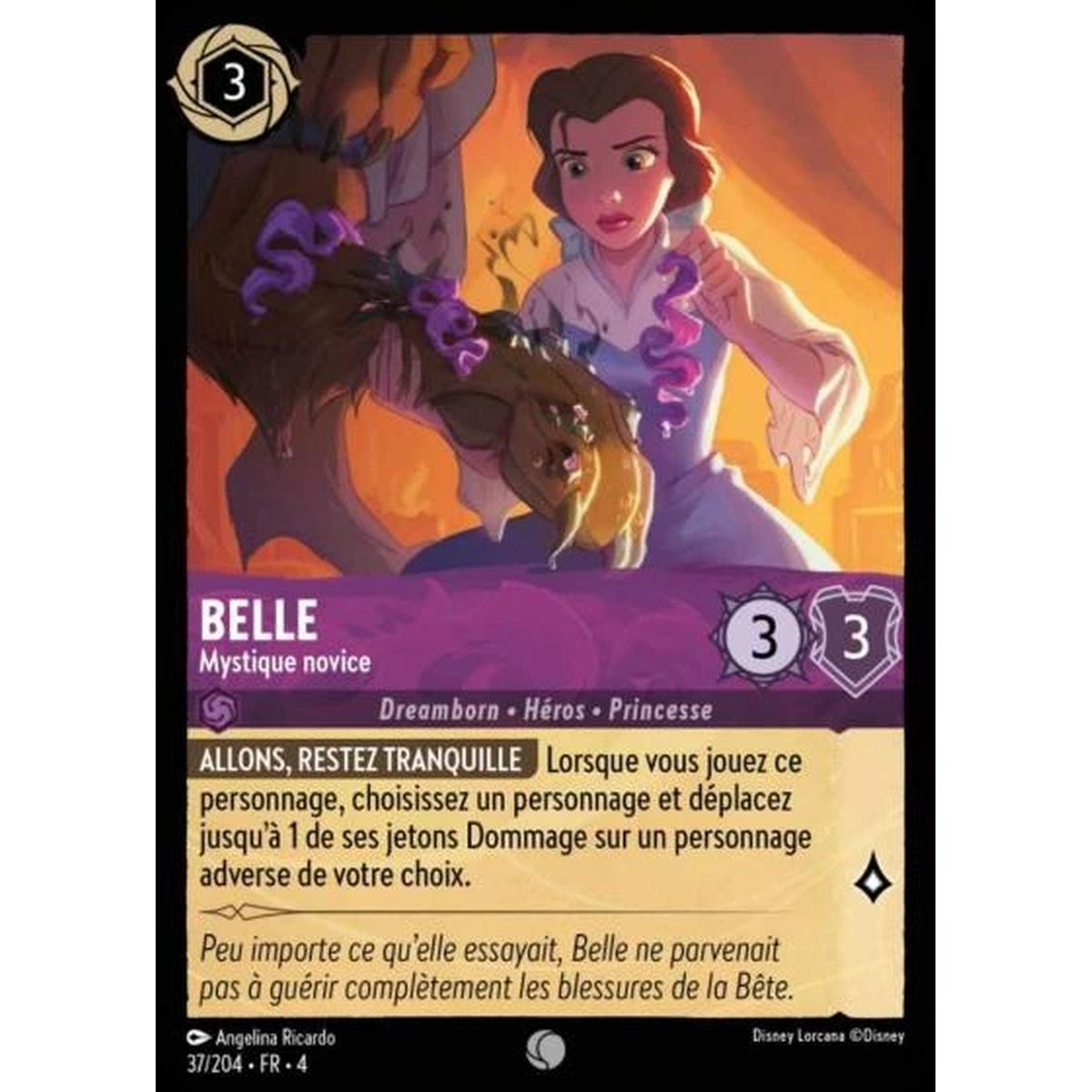 Item Beautiful, Novice Mystic - 37/204 - URR - The Return of Ursula - Brilliant - Premium - French