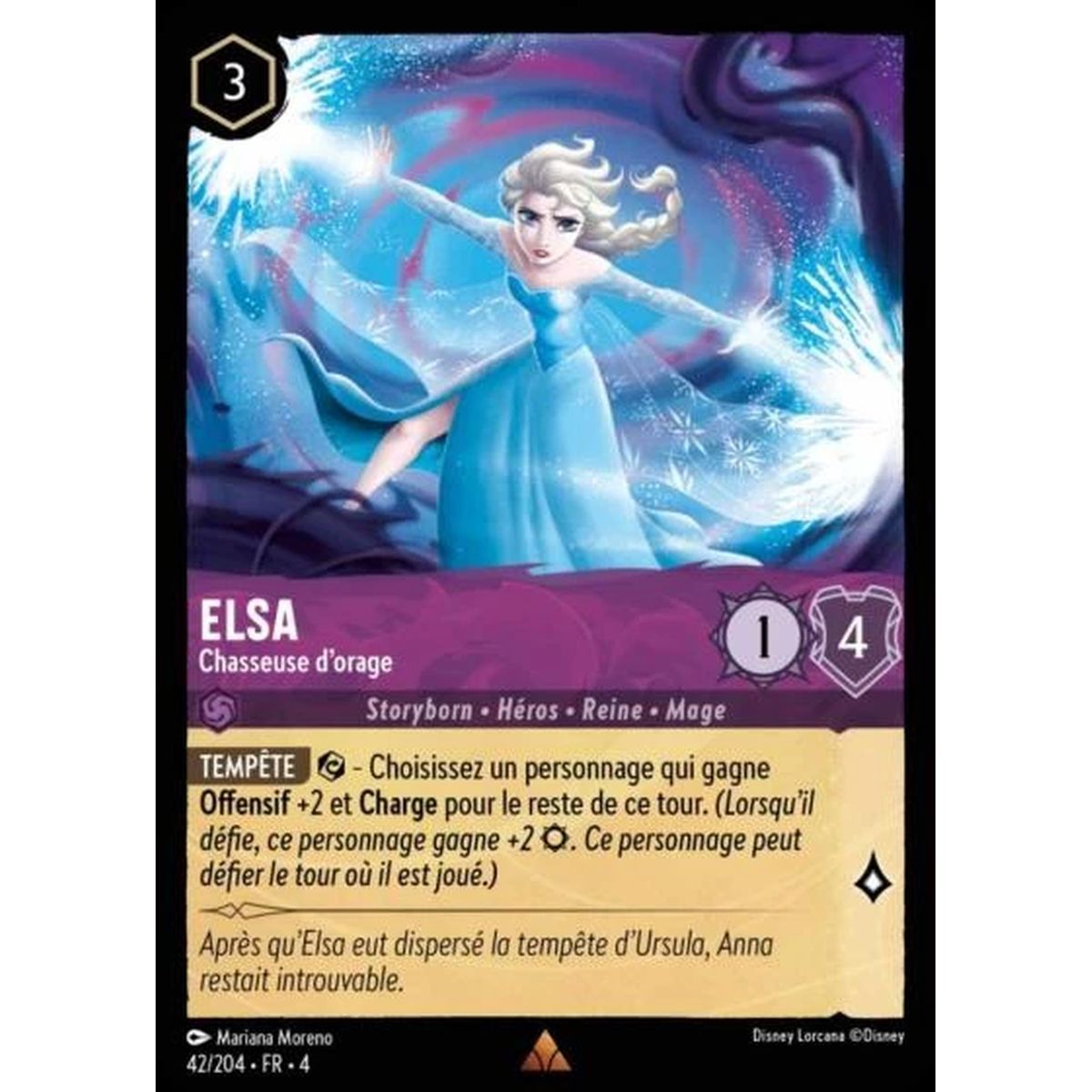 Item Elsa, Storm Chaser - 42/204 - URR - The Return of Ursula - Rare - French