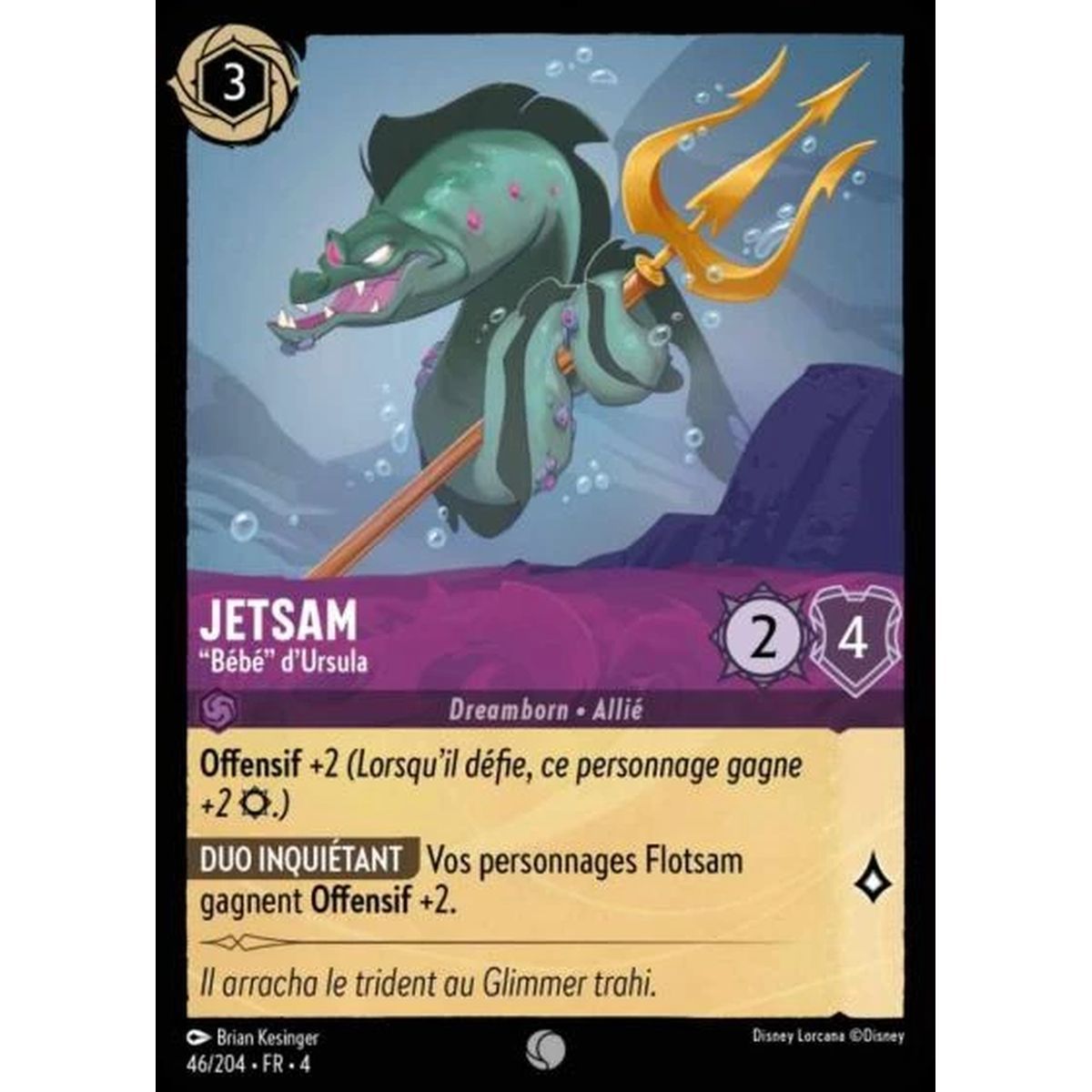 Item Jetsam, Ursula's "Baby" - 46/204 - URR - The Return of Ursula - Commune - French