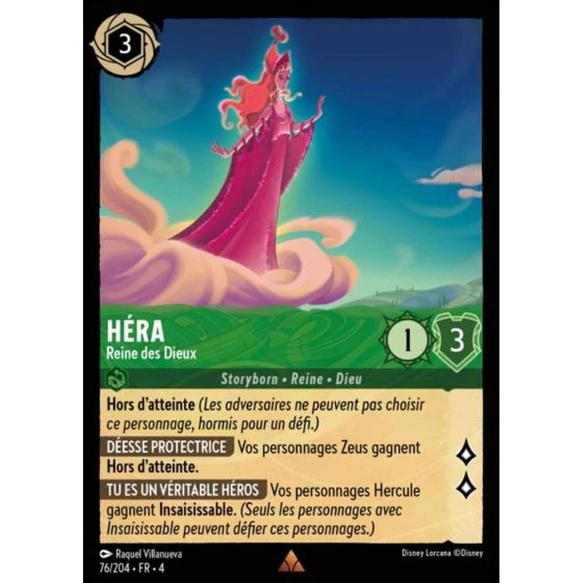 Item Hera, Queen of the Gods - 76/204 - URR - The Return of Ursula - Rare - French