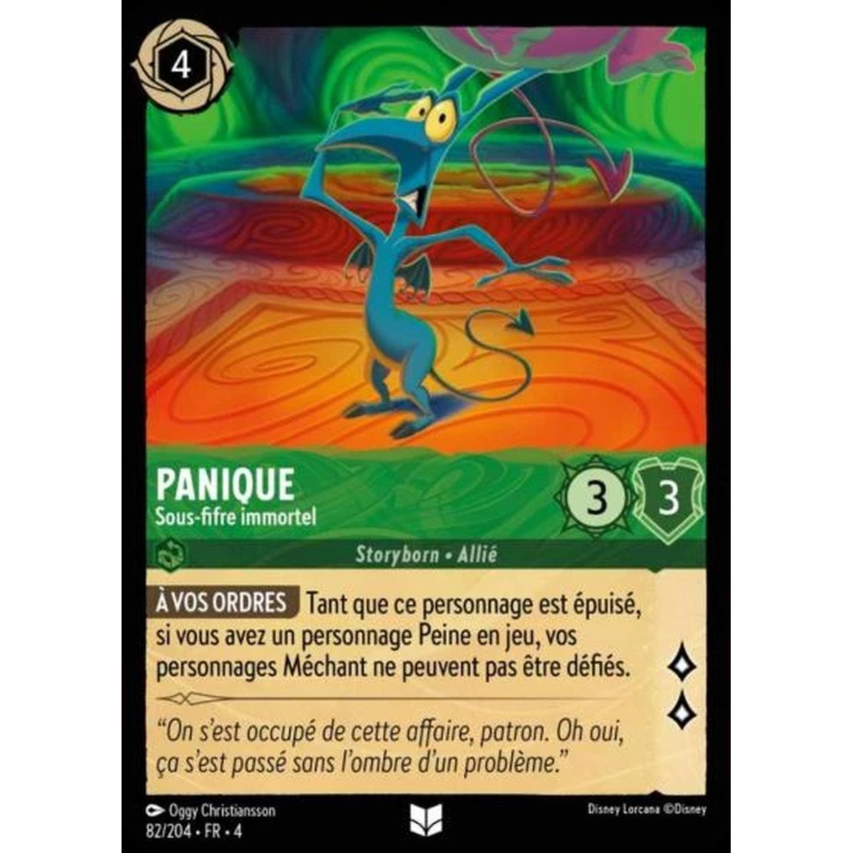 Panic, Immortal Minion - 82/204 - URR - The Return of Ursula - Uncommon - French