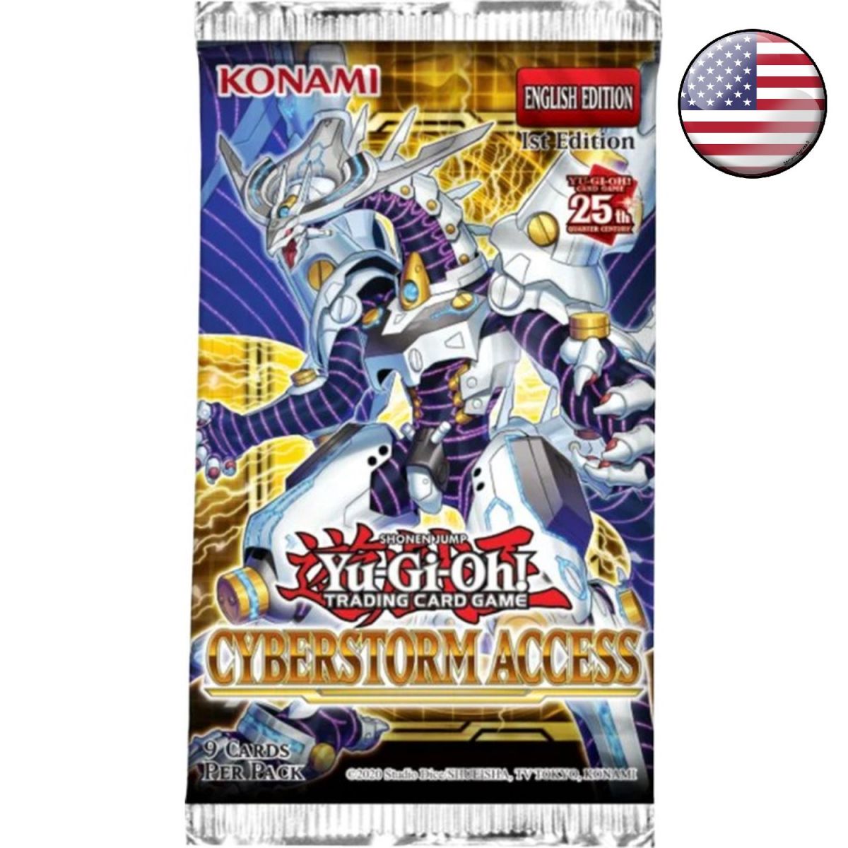 Item *US Print SEALED* Yu-Gi-Oh! - Booster - Cyberstorm Access - AMERICAN