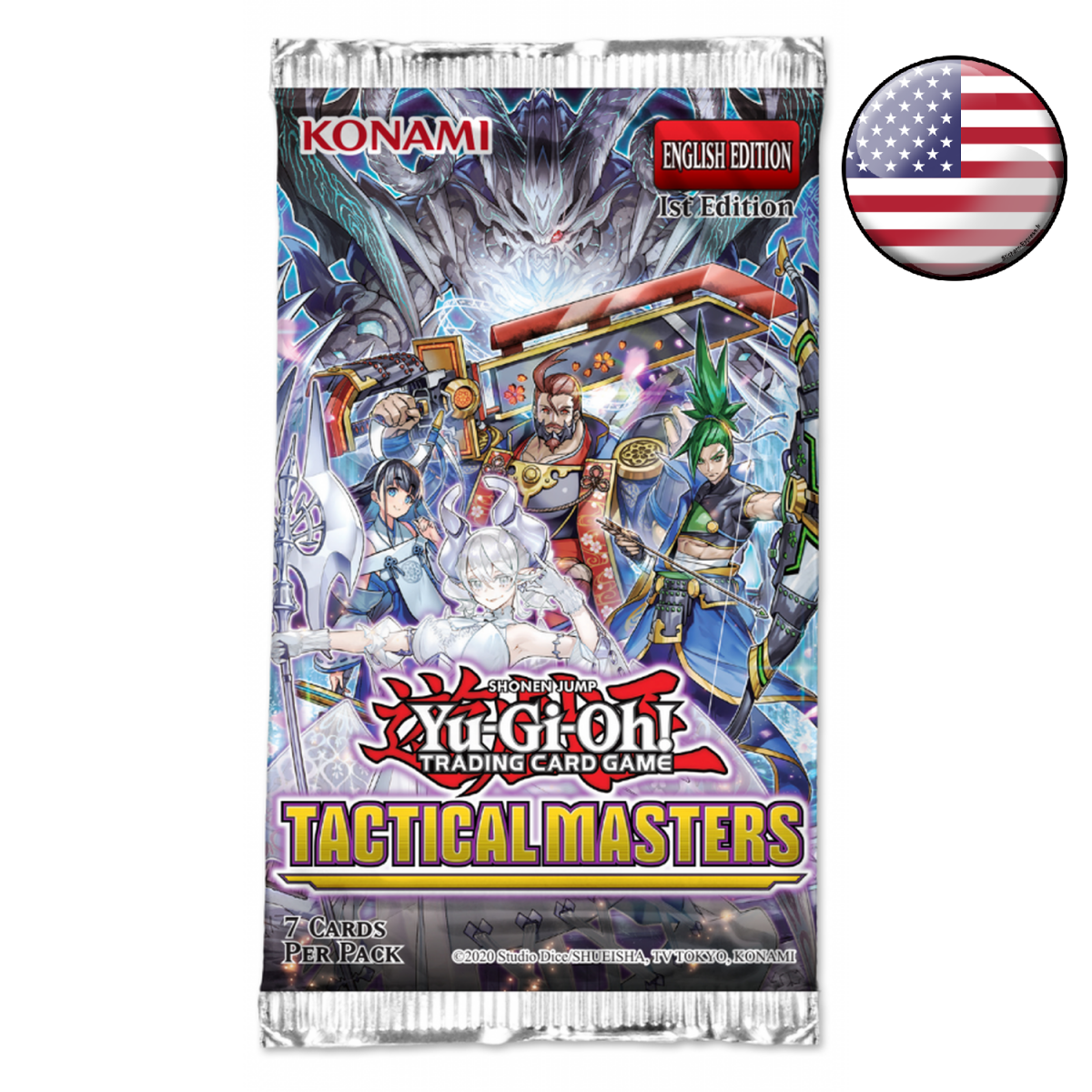 Item *US Print SEALED* Yu-Gi-Oh! - Booster - Tactical Masters - AMERICAN