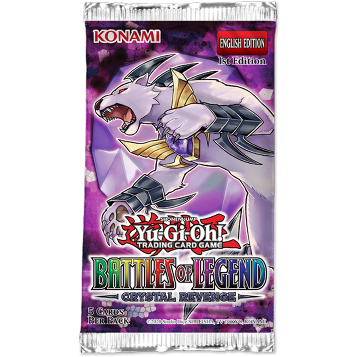 *US* Yu-Gi-Oh! - Booster - Legendary Battles: Revenge of the Crystal - US