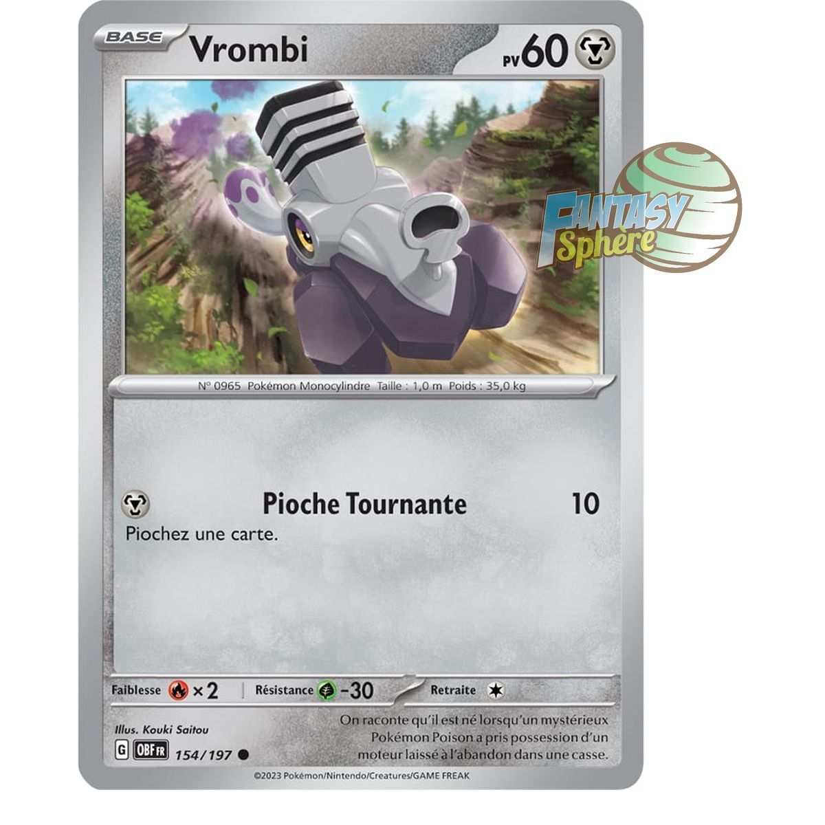Vrombi - Reverse 154/197 - Scarlet and Violet Obsidian Flames