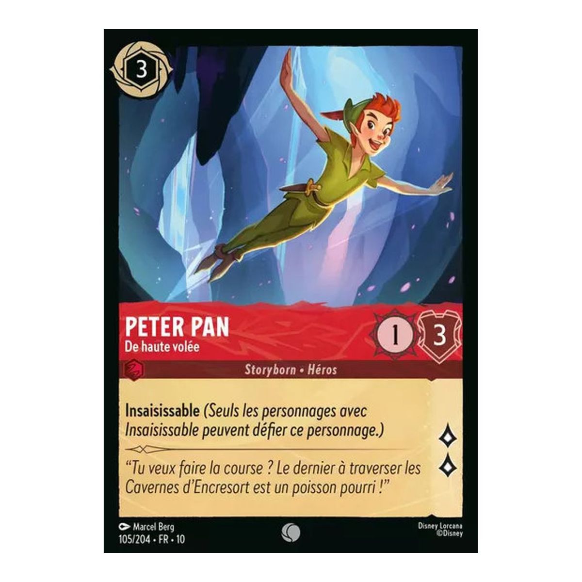 Peter Pan, High-Flying - 105/204 - WHW - Glimmers in the Depths - Common - French