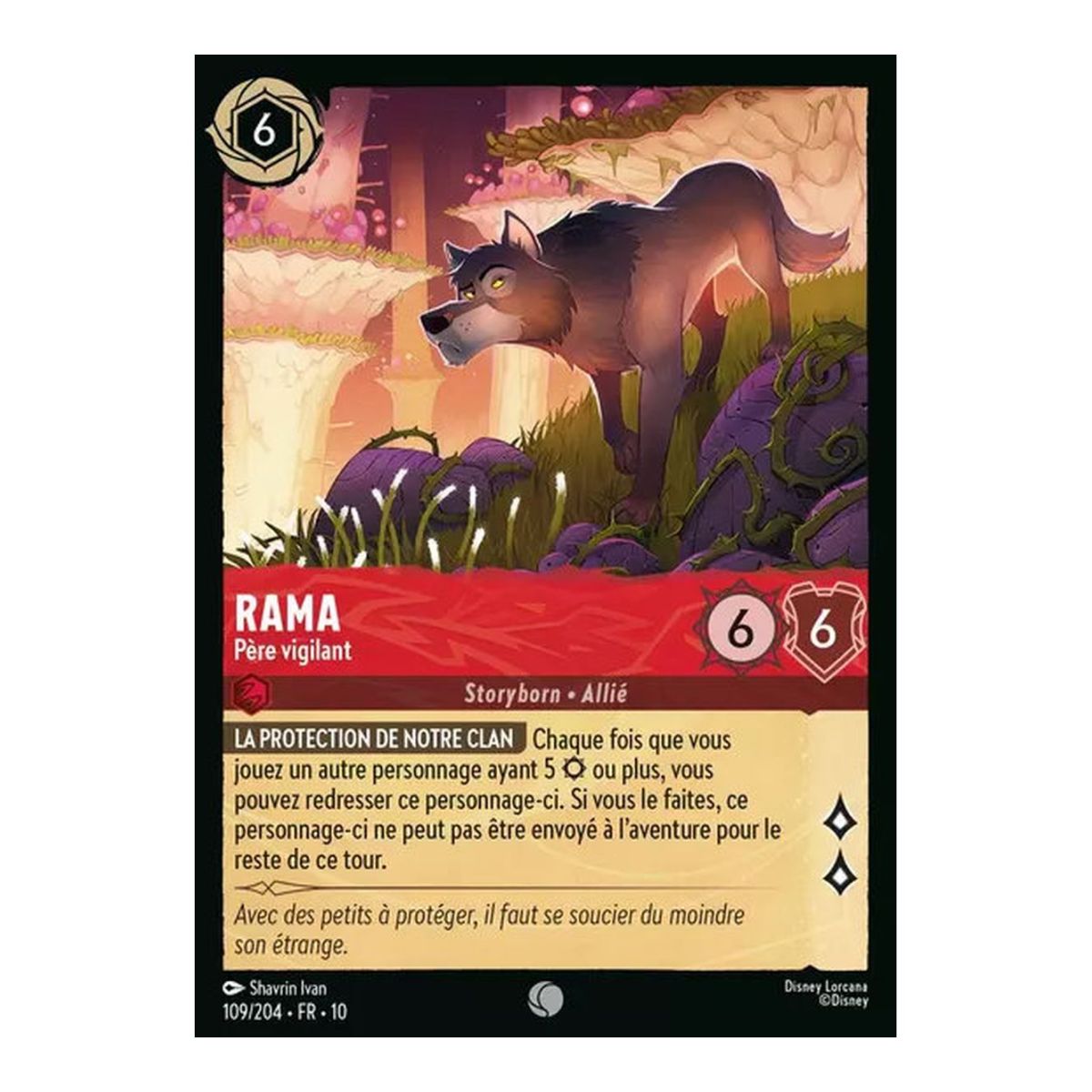 Rama, Vigilant Father - 109/204 - WHW - Glimmers in the Depths - Common - French