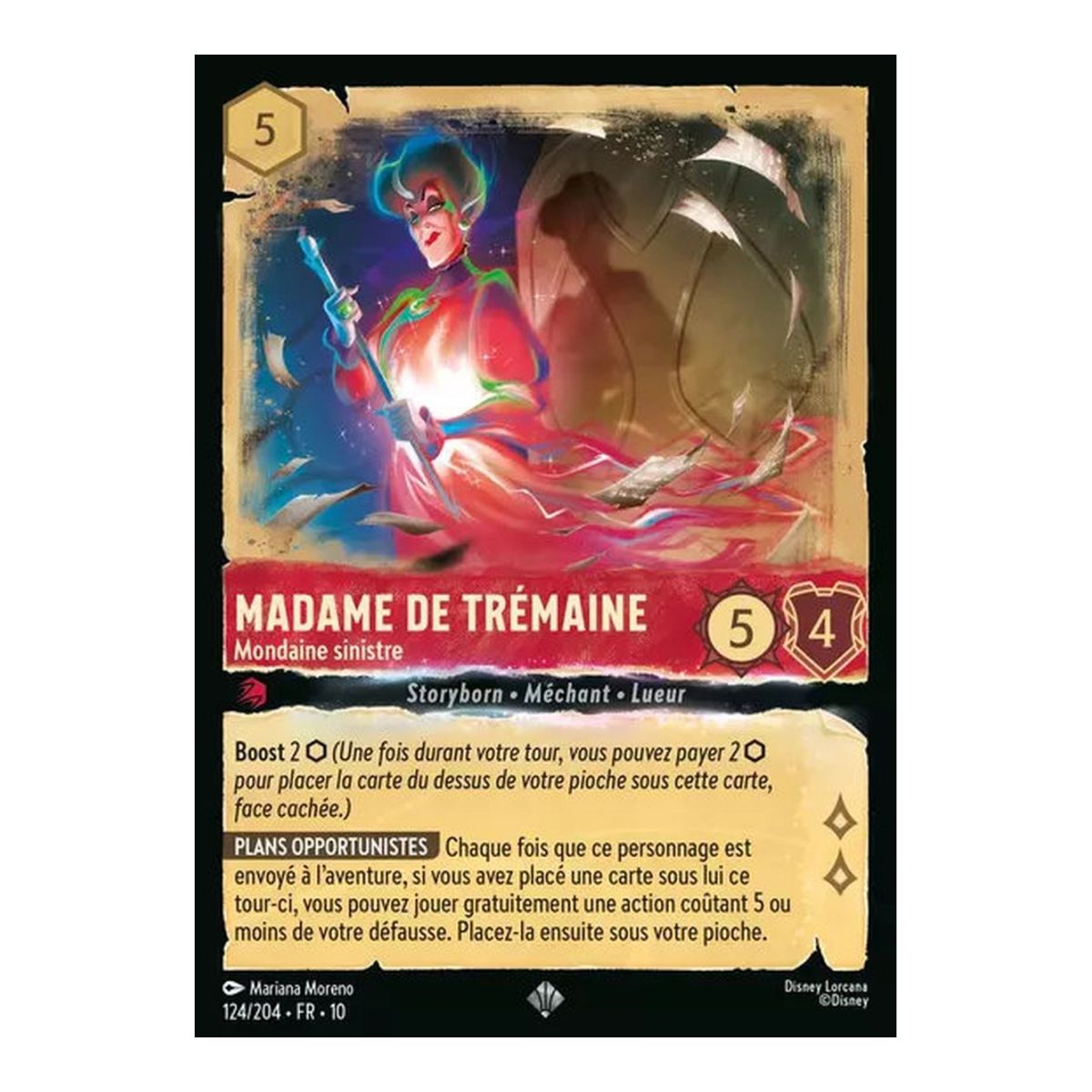 Madame de Trémaine, Sinister Socialite - 124/204 - WHW - Glimmers in the Depths - Brilliant - Premium - French