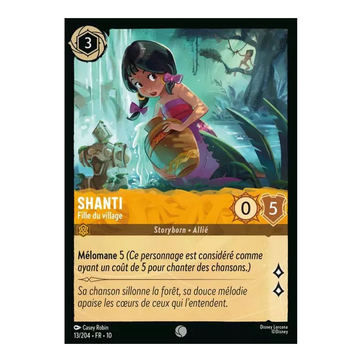 Shanti, Village Girl - 13/204 - WHW - Glimmers in the Depths - Brilliant - Premium - French