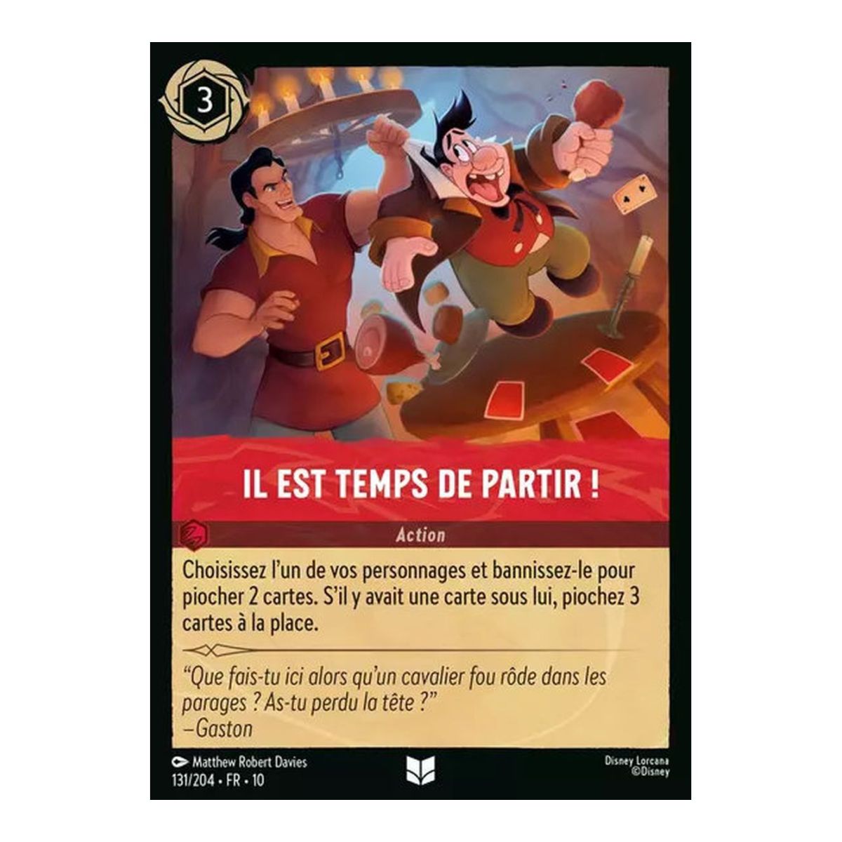 It's time to go! - 131/204 - WHW - Glimmers in the Depths - Uncommon - French