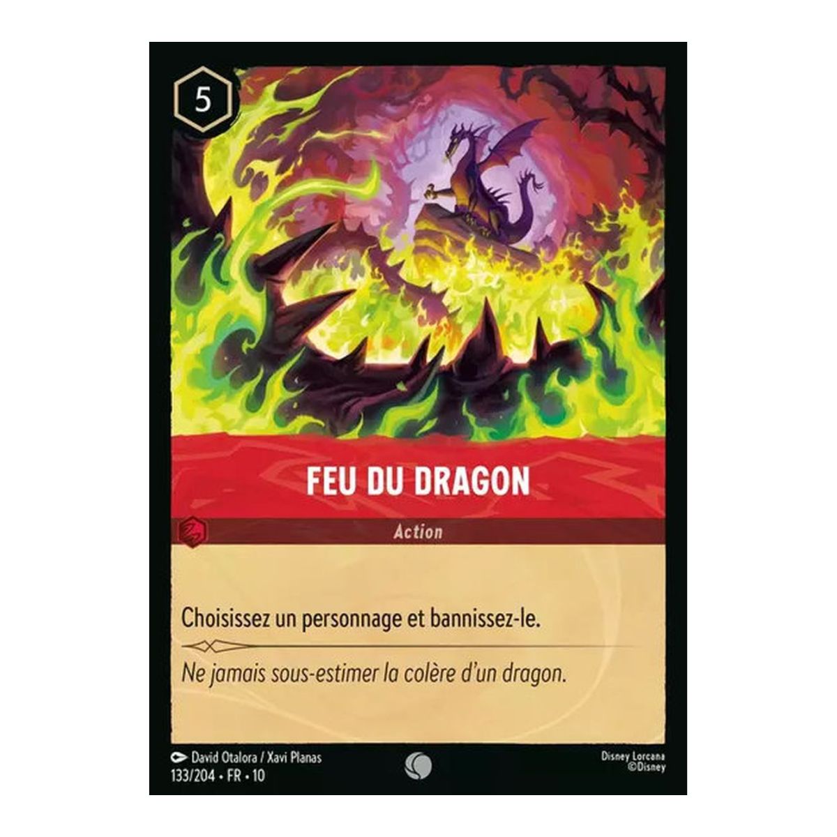 Dragonfire - 133/204 - WHW - Glimmers in the Depths - Brilliant - Premium - French