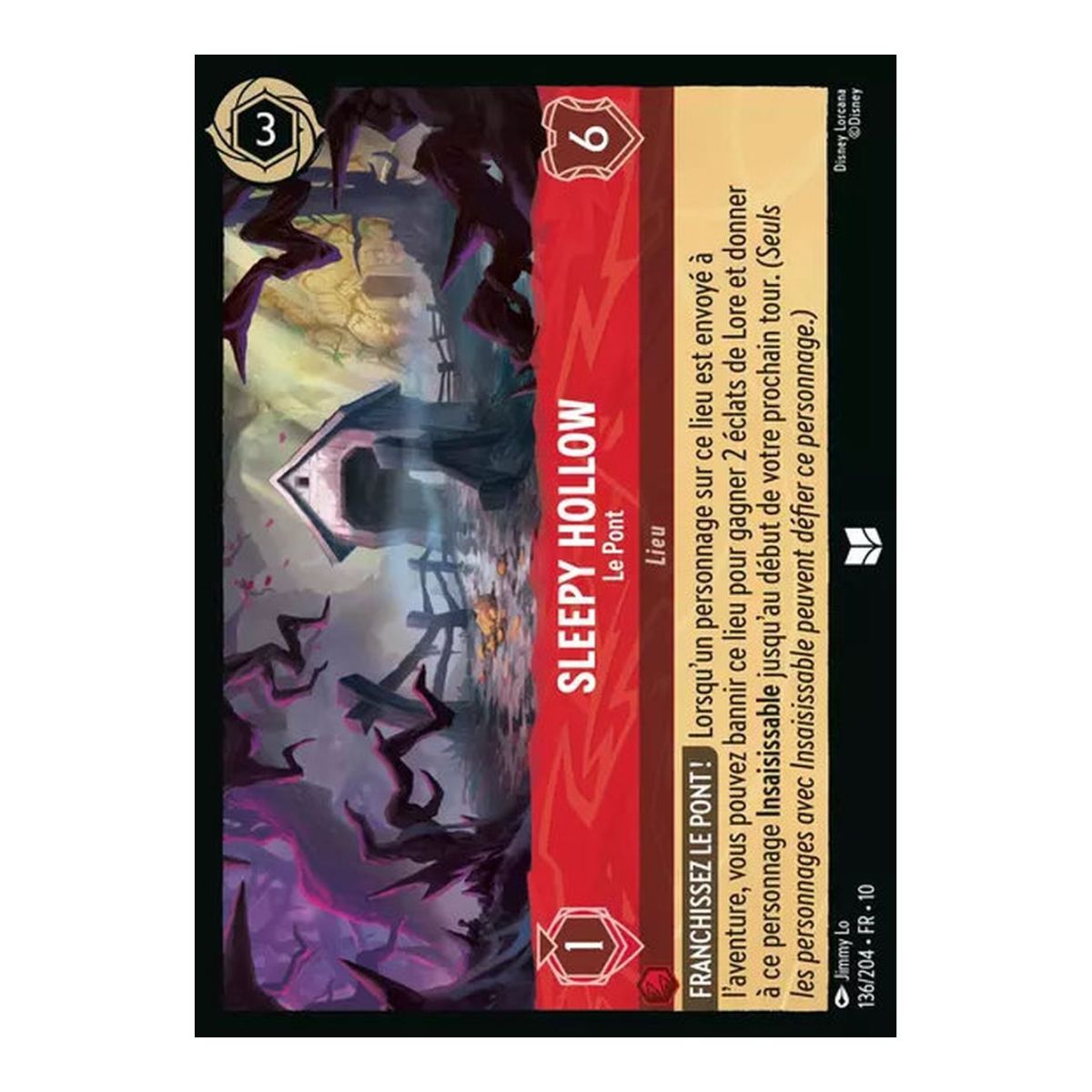 Sleepy Hollow, The Bridge - 136/204 - WHW - Glimmers in the Depths - Uncommon - French