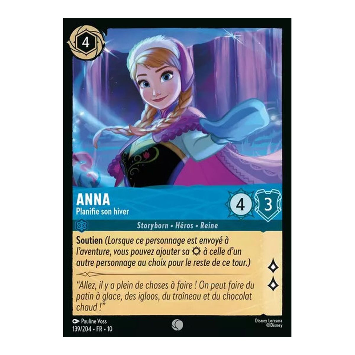 Anna, Planning Her Winter - 139/204 - WHW - Glimmers in the Depths - Common - French