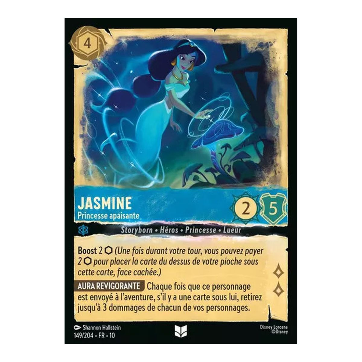 Jasmine, the Soothing Princess - 149/204 - WHW - Glimmers in the Depths - Brilliant - Premium - French