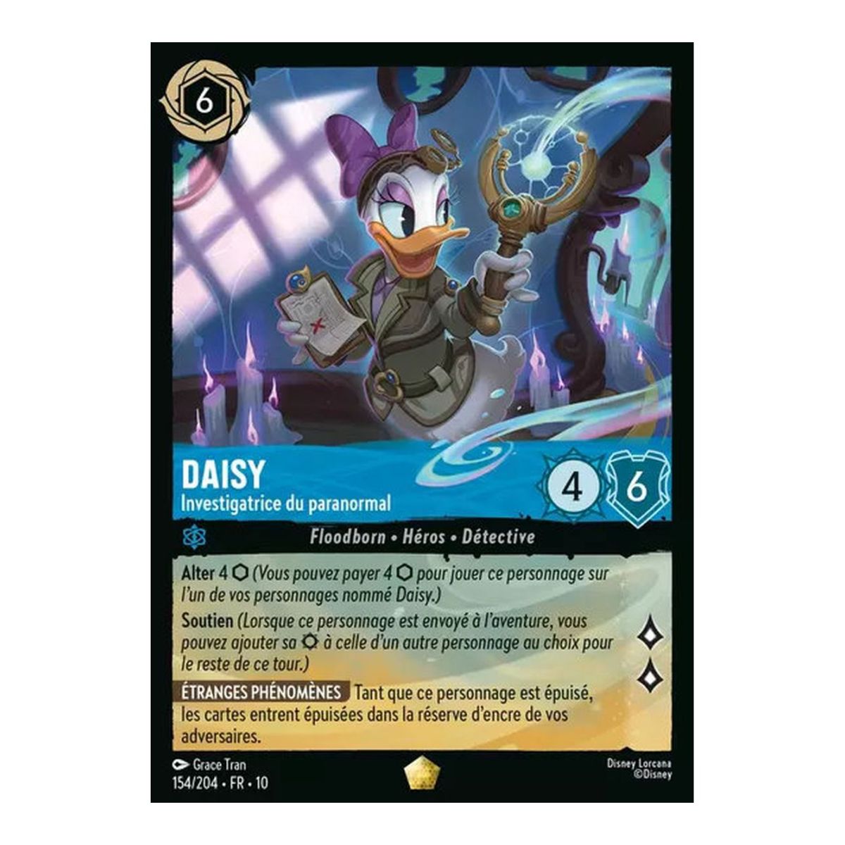 Daisy, Paranormal Investigator - 154/204 - WHW - Glimmers in the Depths - Brilliant - Premium - French