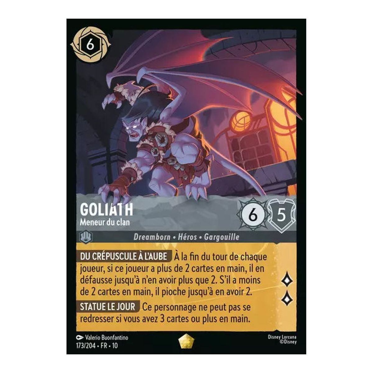 Goliath, Clan Leader - 173/204 - WHW - Lights in the Depths - Legendary - French