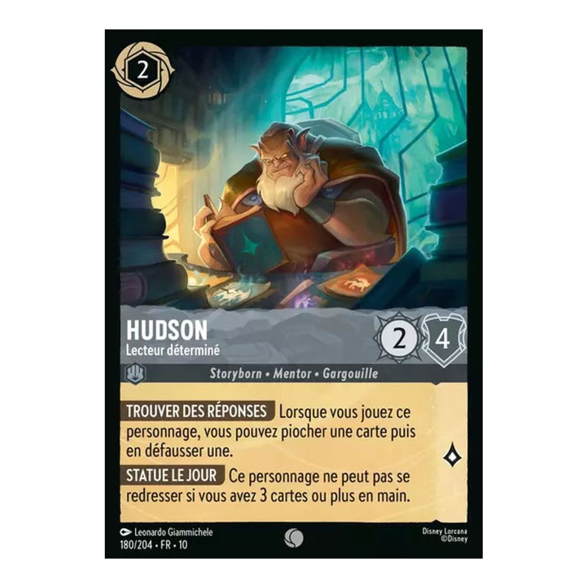 Hudson, Determined Reader - 180/204 - WHW - Glimmers in the Depths - Glossy - Premium - French