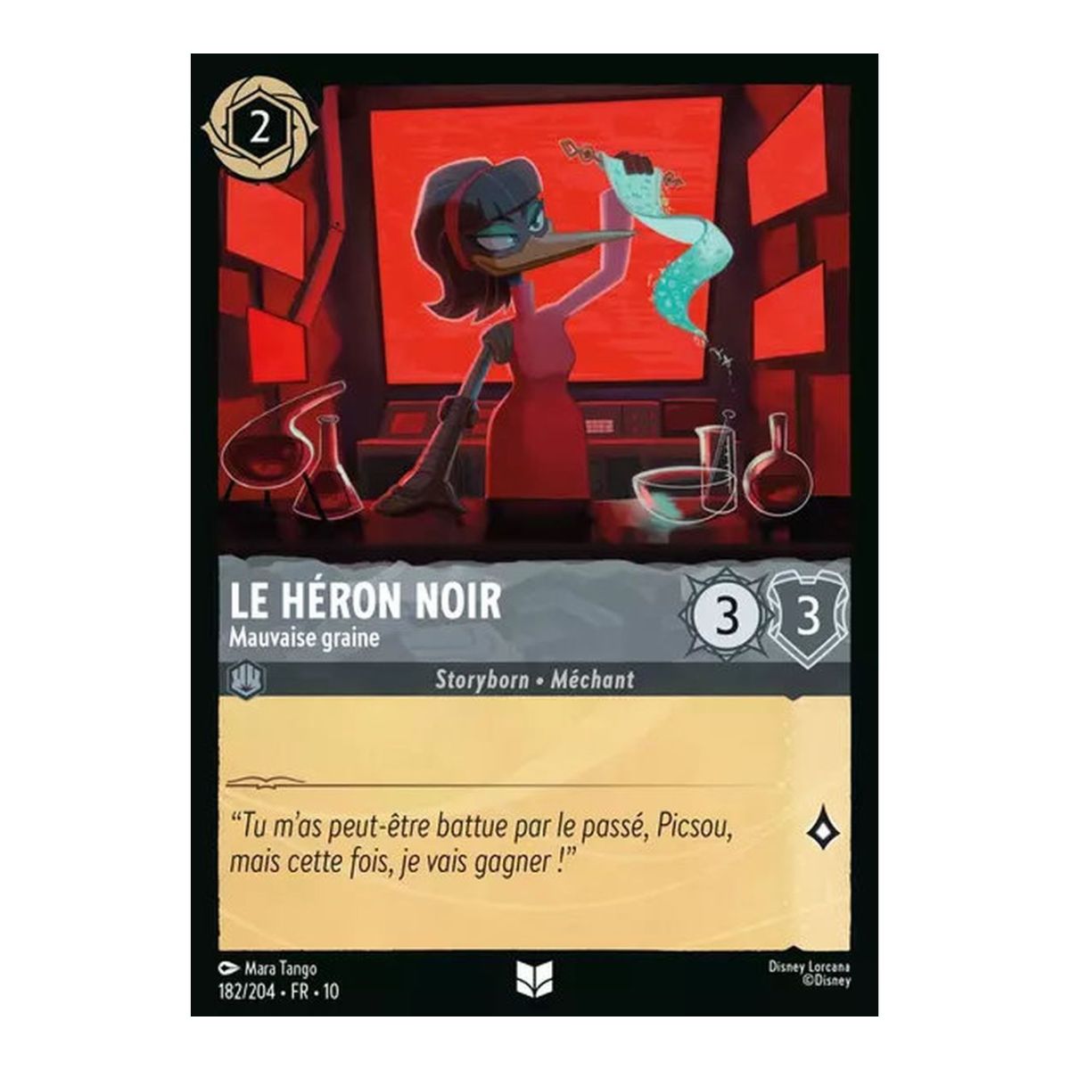 The Black Heron, Bad Seed - 182/204 - WHW - Glimmers in the Depths - Glossy - Premium - French