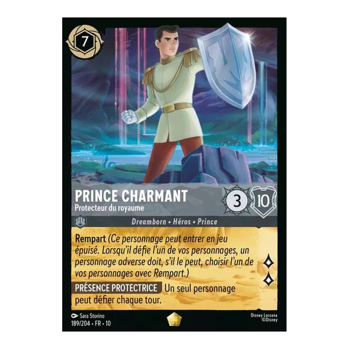 Prince Charming, Protector of the Kingdom - 189/204 - WHW - Lights in the Depths - Legendary - French