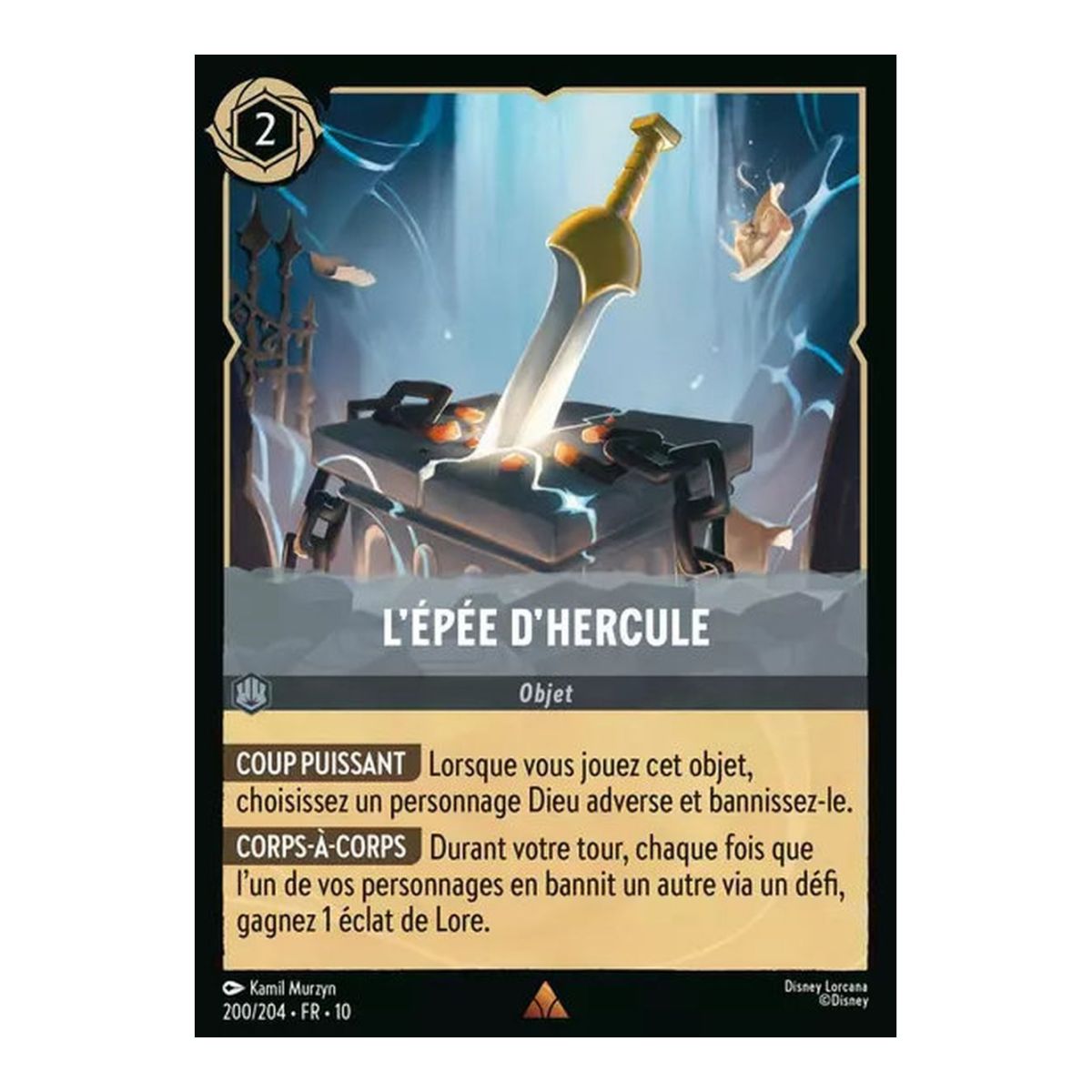 The Sword of Hercules - 200/204 - WHW - Glimmers in the Depths - Brilliant - Premium - French