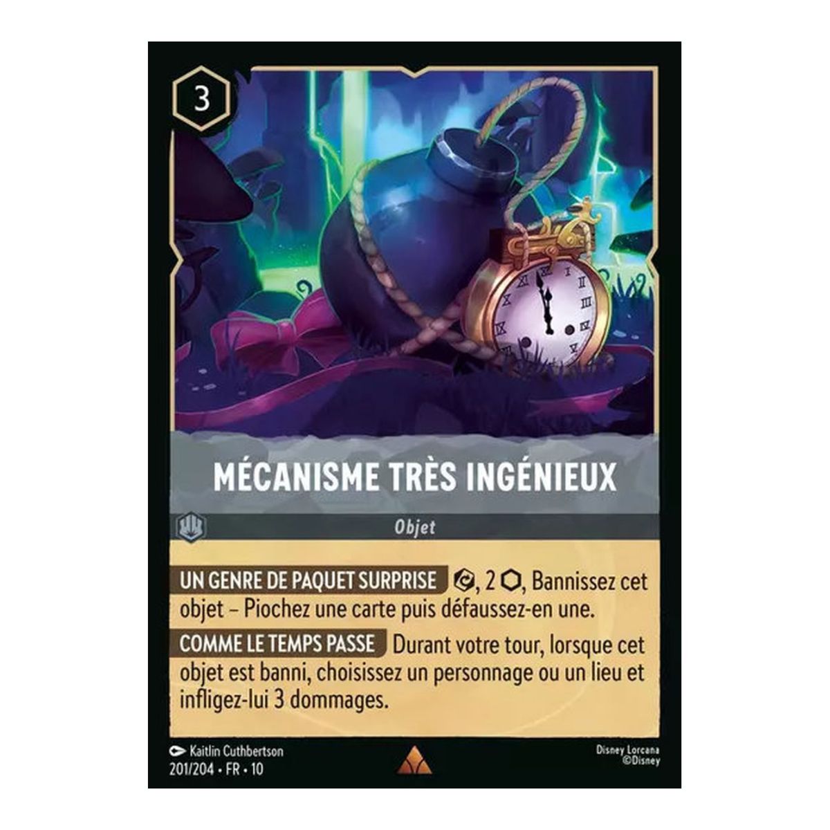 Ingenious mechanism - 201/204 - WHW - Glimmers in the Depths - Brilliant - Premium - French