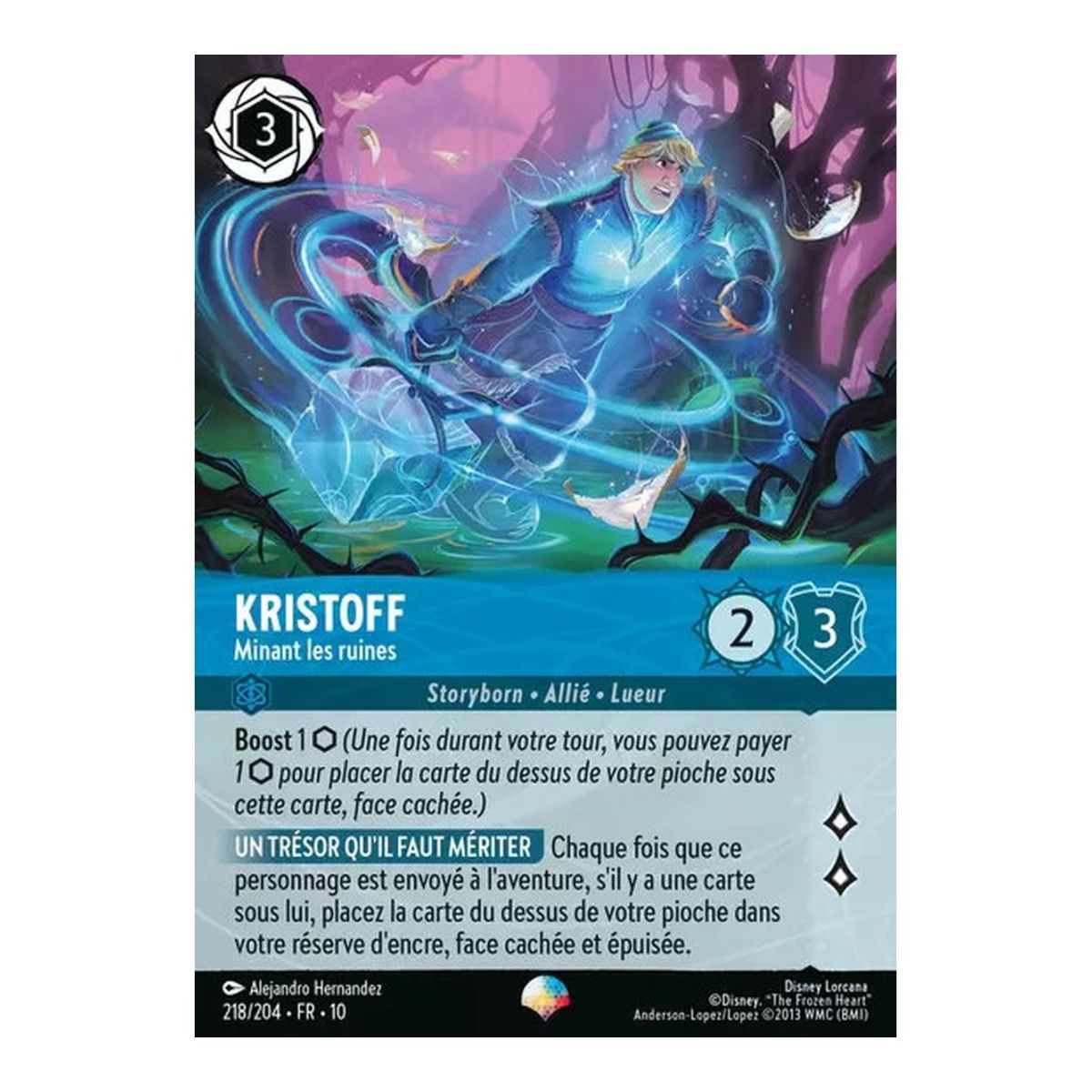 Kristoff, Mining the Ruins - 218/204 - WHW - Glimmers in the Depths - Epic - French