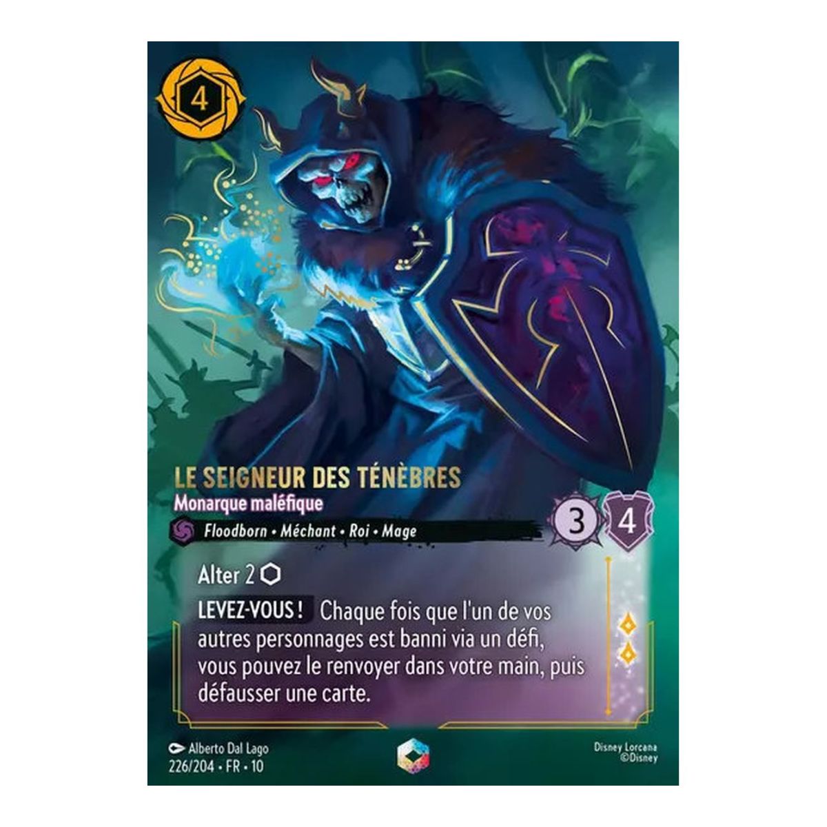 The Dark Lord, Evil Monarch - 226/204 - WHW - Lights in the Depths - Enchanted - French