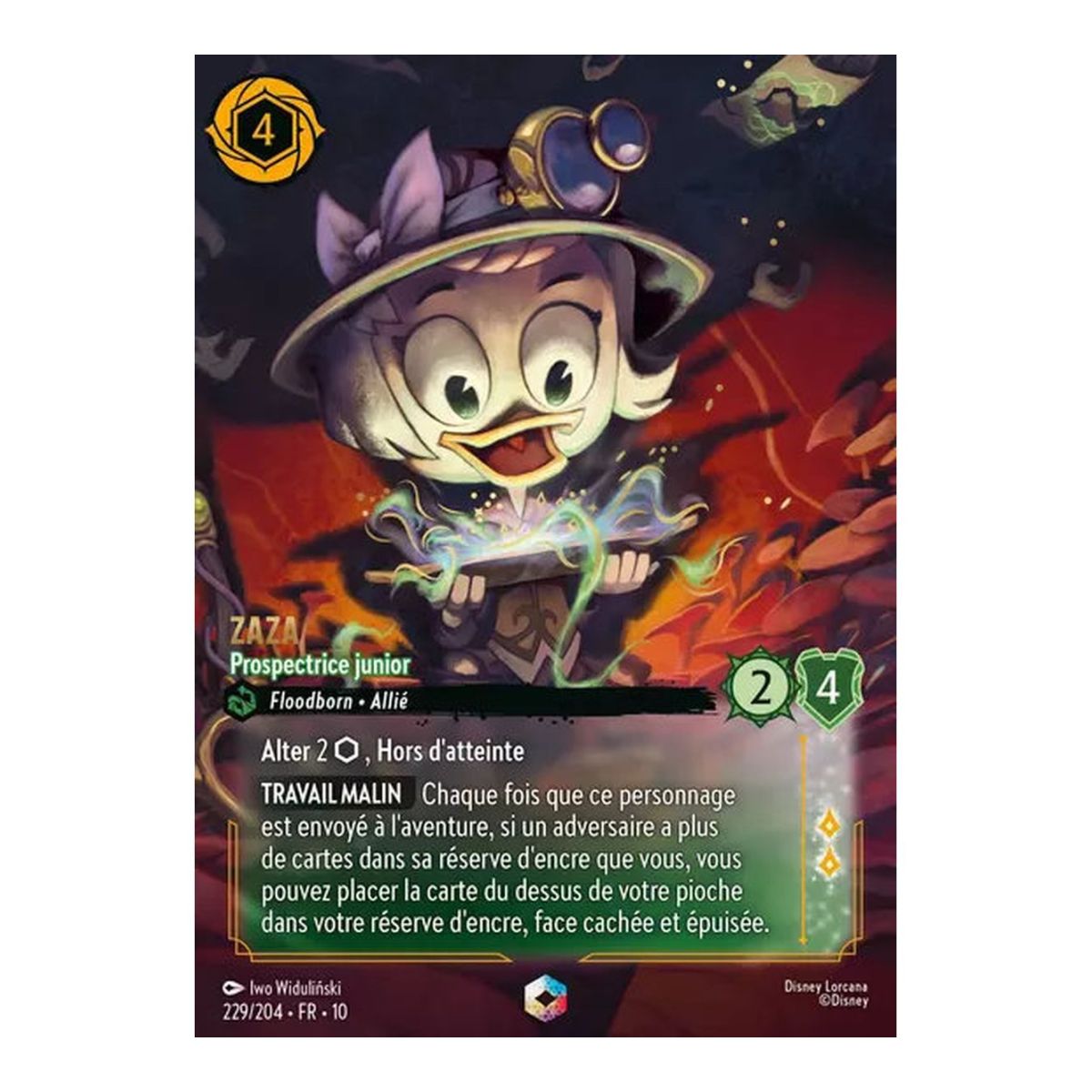 Zaza, Junior Prospector - 229/204 - WHW - Glimmers in the Depths - Pleased to meet you - French