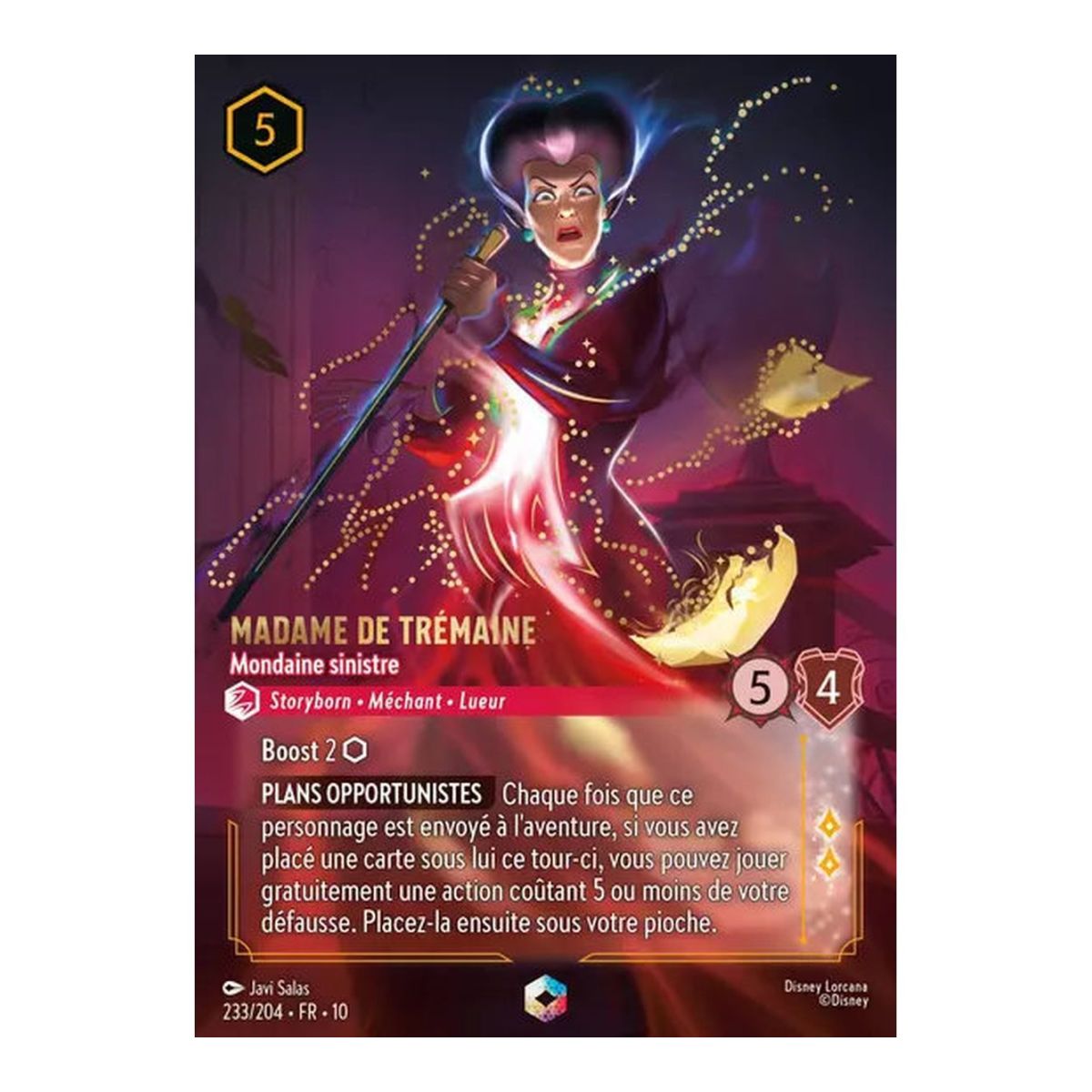 Madame de Trémaine, Sinister Socialite - 233/204 - WHW - Glimmers in the Depths - Enchanted - French