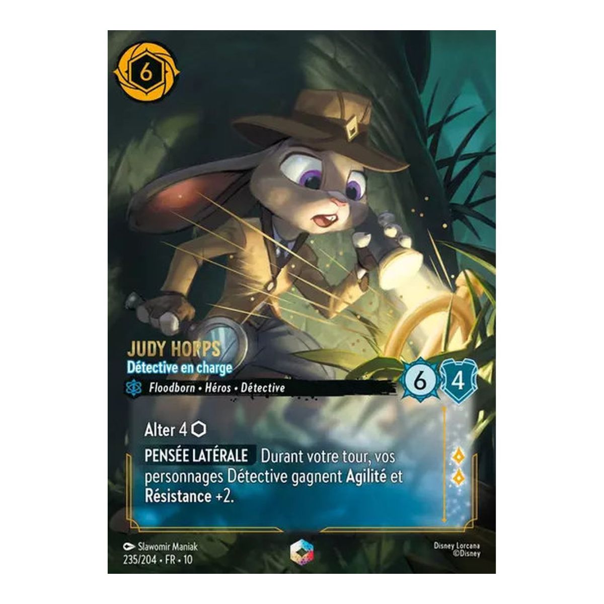 Judy Hopps, Detective in Charge - 235/204 - WHW - Glimmers in the Depths - Enchanted - French