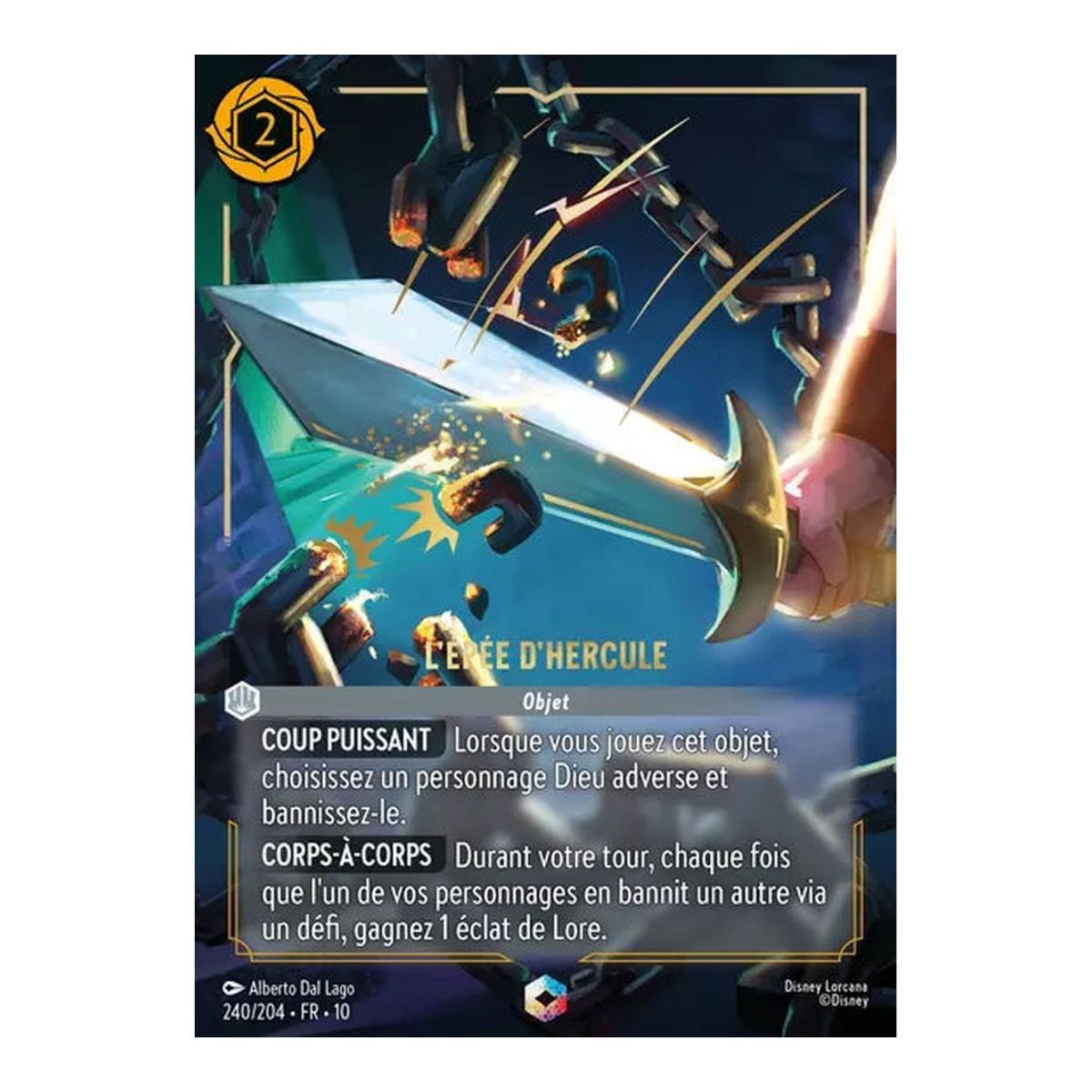 The Sword of Hercules - 240/204 - WHW - Glimmers in the Depths - Enchanted - French