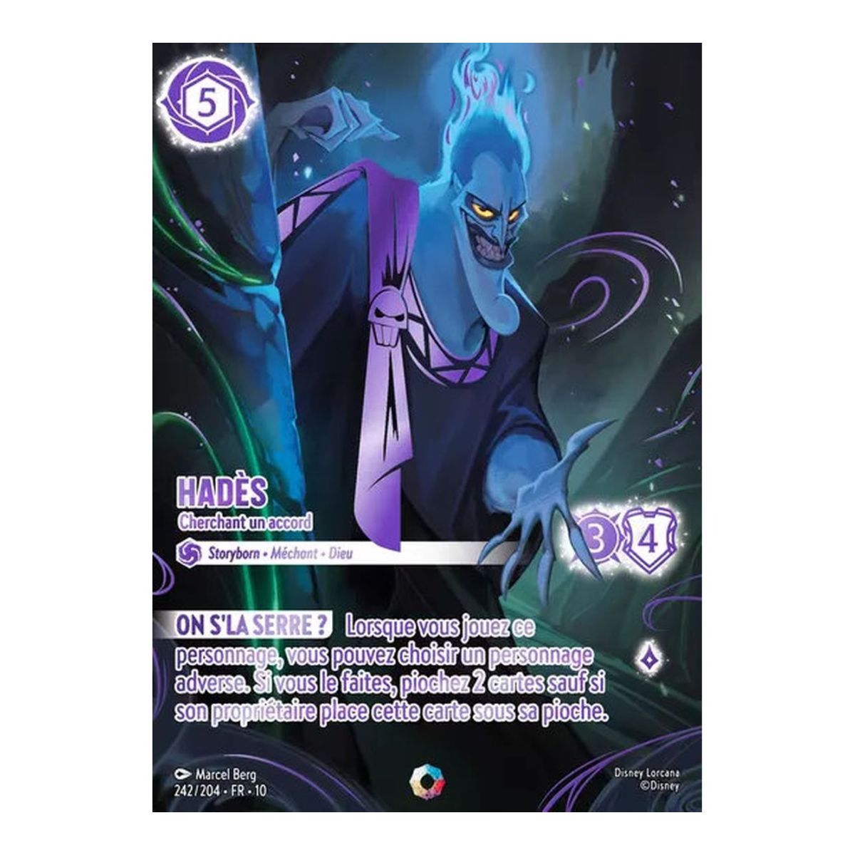 Hades, Seeking an Agreement - 242/204 - WHW - Glimmers in the Depths - Iconic - French