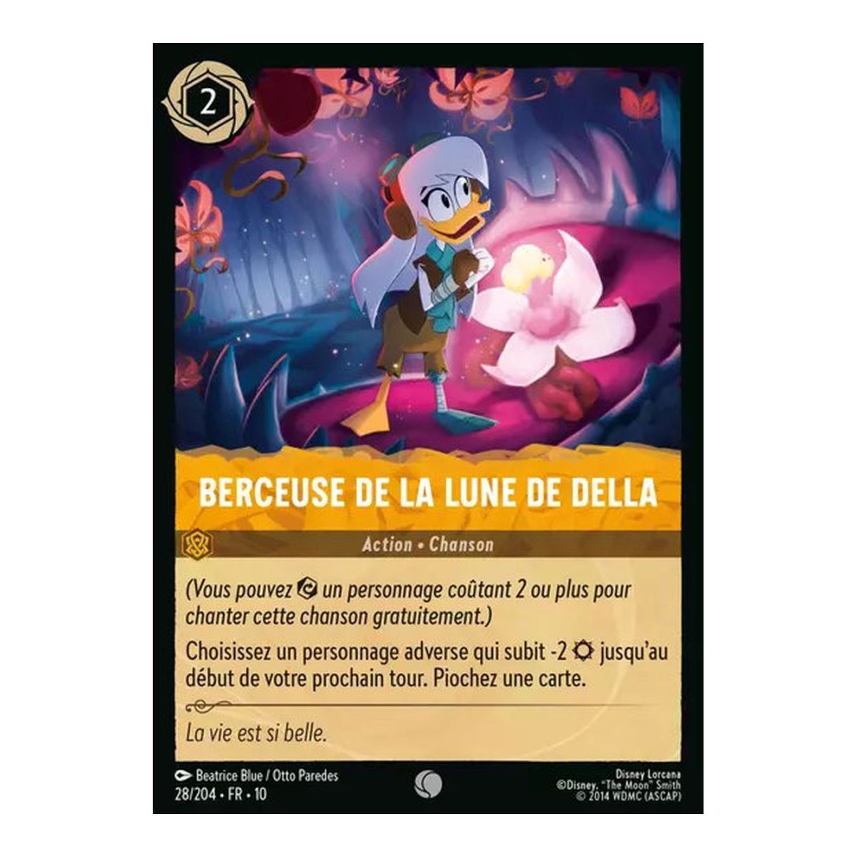 Della's Moon Lullaby - 28/204 - WHW - Glimmers in the Depths - Common - French