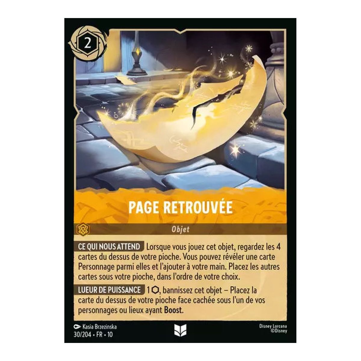 Page found - 30/204 - WHW - Glimmers in the Depths - Glossy - Premium - French