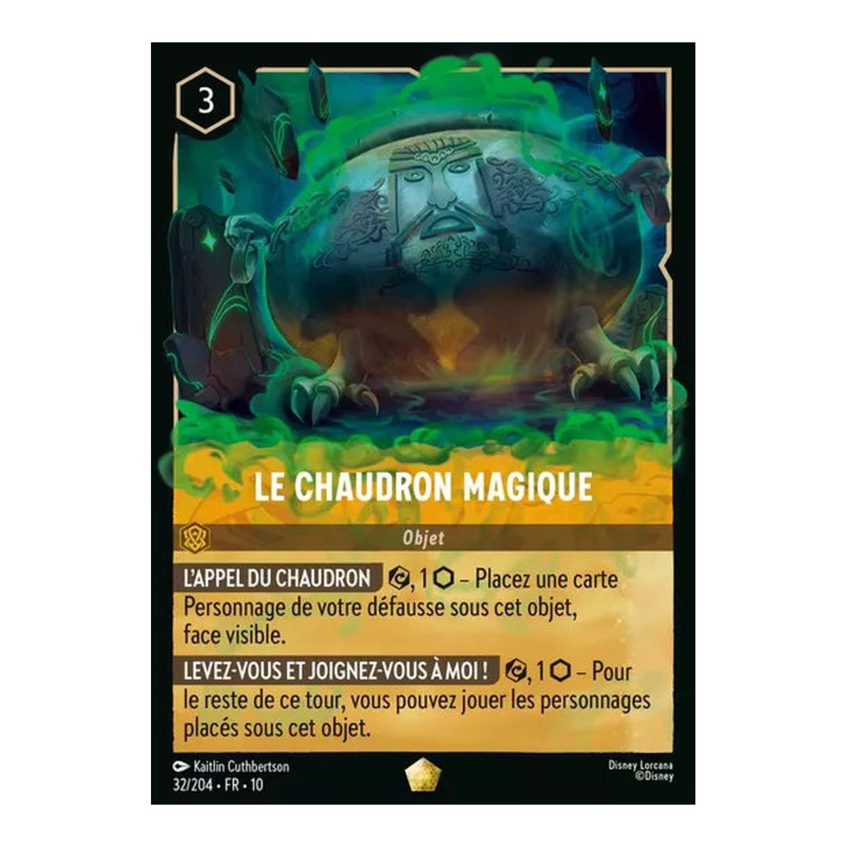 The Magic Cauldron - 32/204 - WHW - Lights in the Depths - Legendary - French