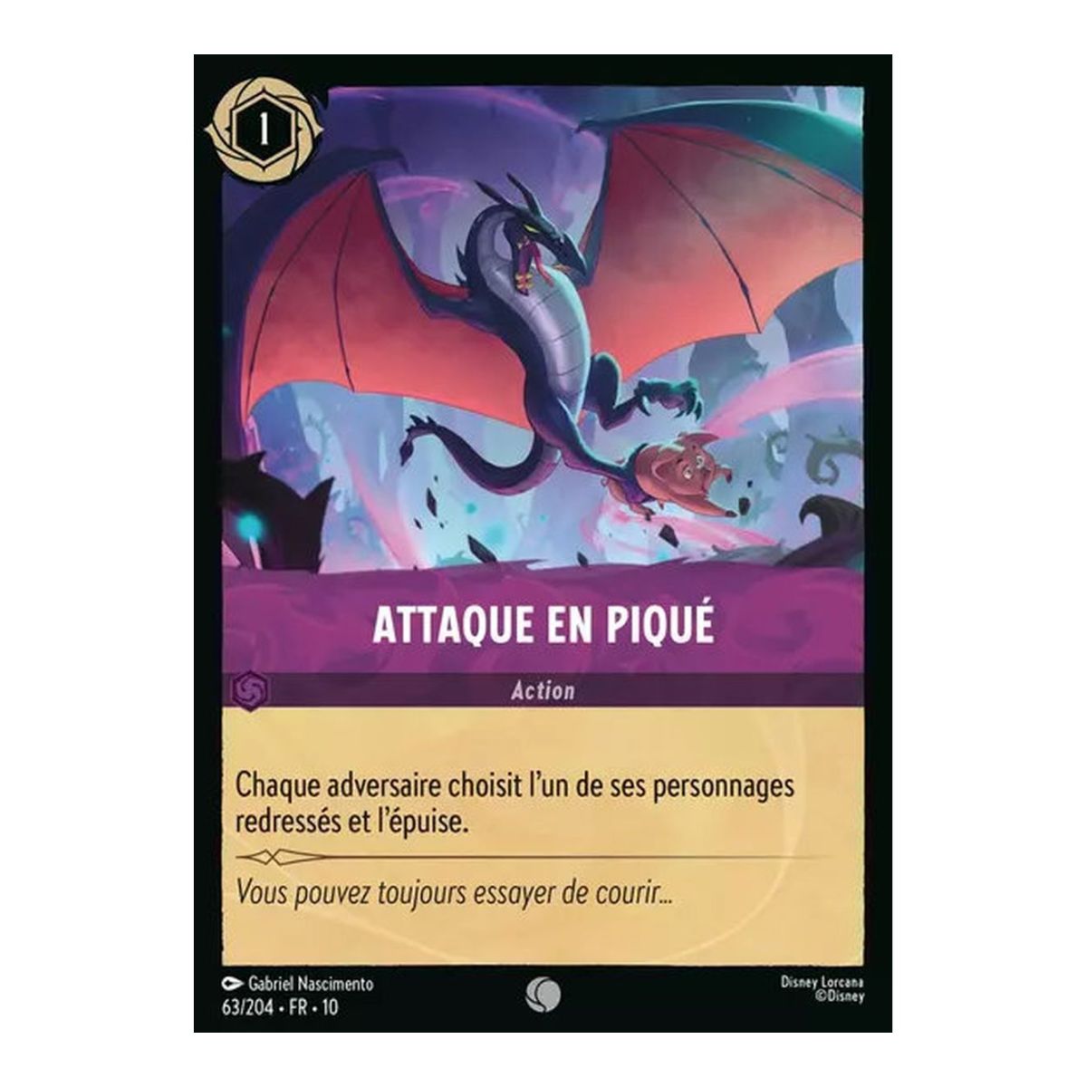 Dive Attack - 63/204 - WHW - Glimmers in the Depths - Brilliant - Premium - French
